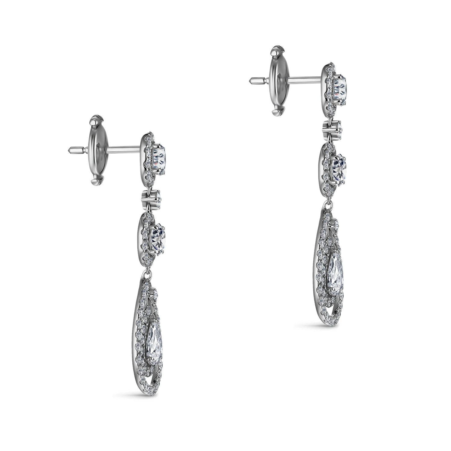 Серьги Alrosa Diamonds 9P264211S