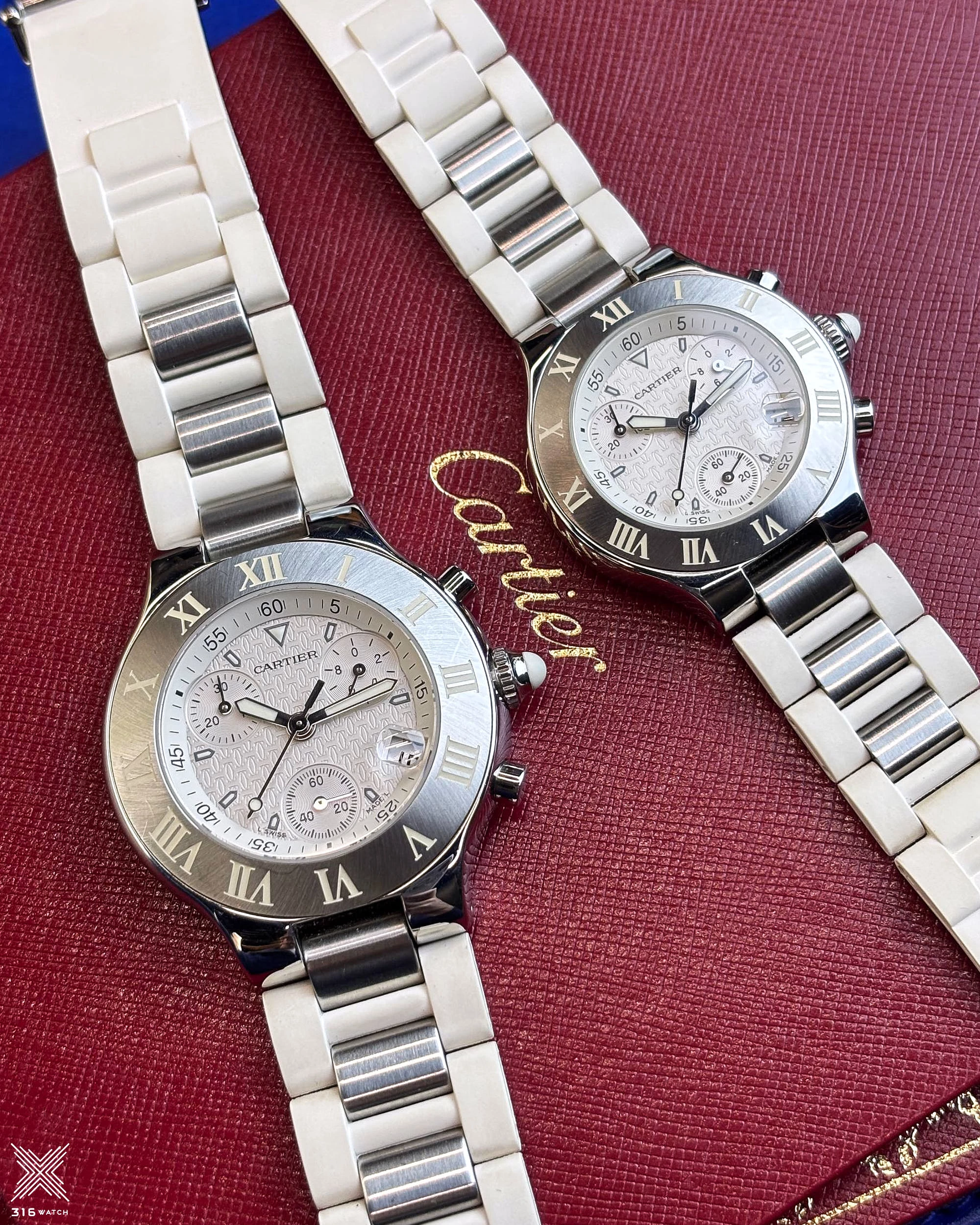 Cartier 21 Chronoscaph Large W10184U2