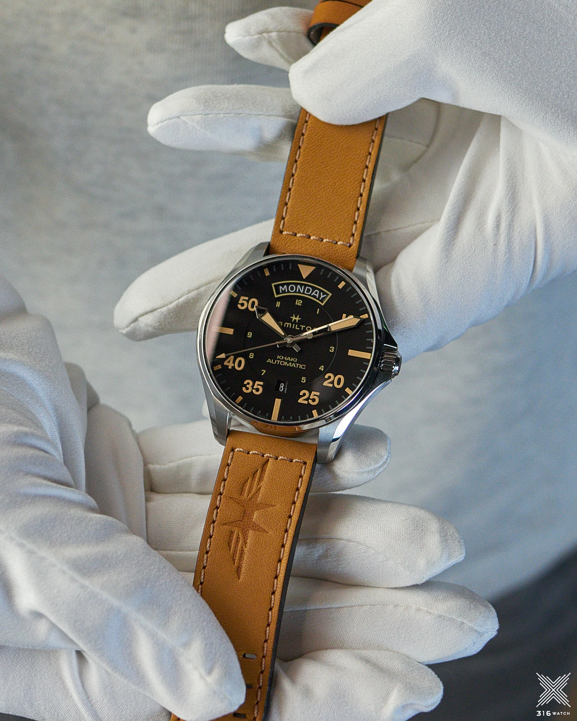 Hamilton Khaki Pilot Day Date Auto H64645531