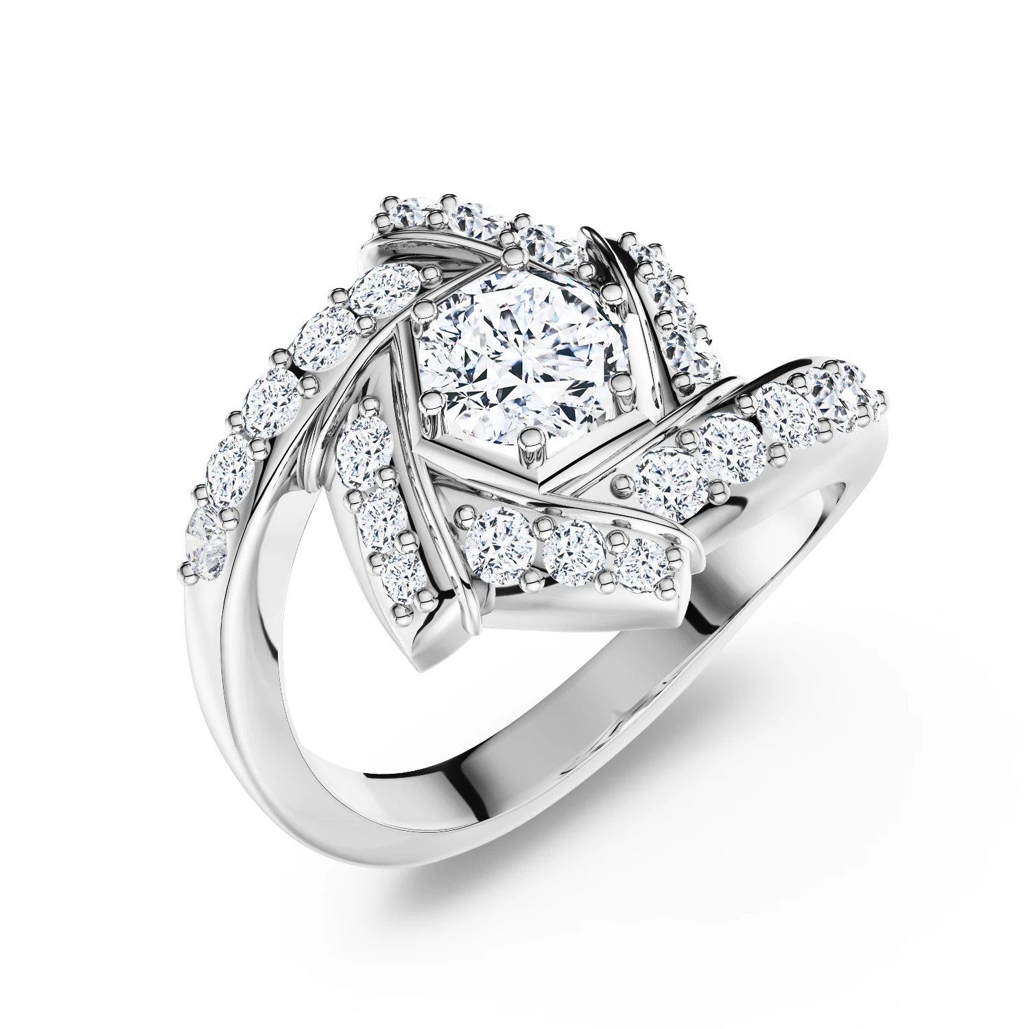 Кольцо Alrosa Diamonds 0L218411S