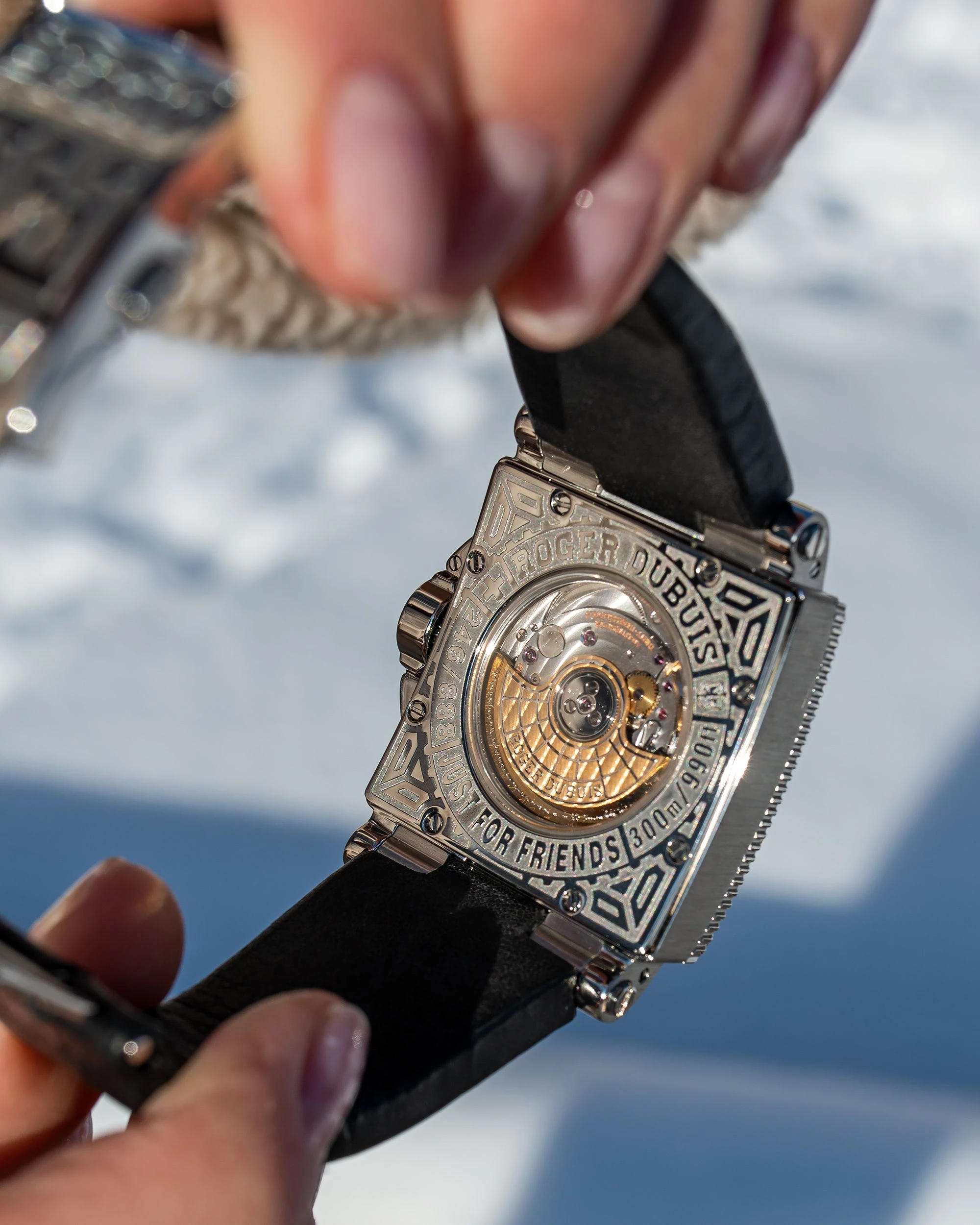 Roger Dubuis Just For Friends Acqua Mare Limited Edition-GA35 21 9/0 9.53/01