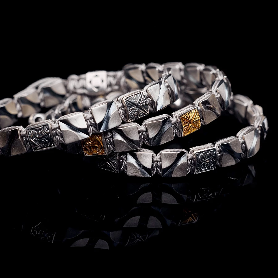 Браслет Origami 8 Silver Core