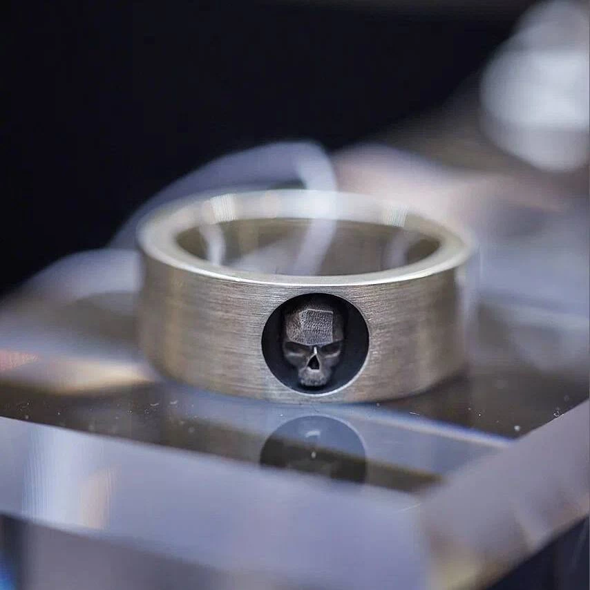 Кольцо Memento Mori