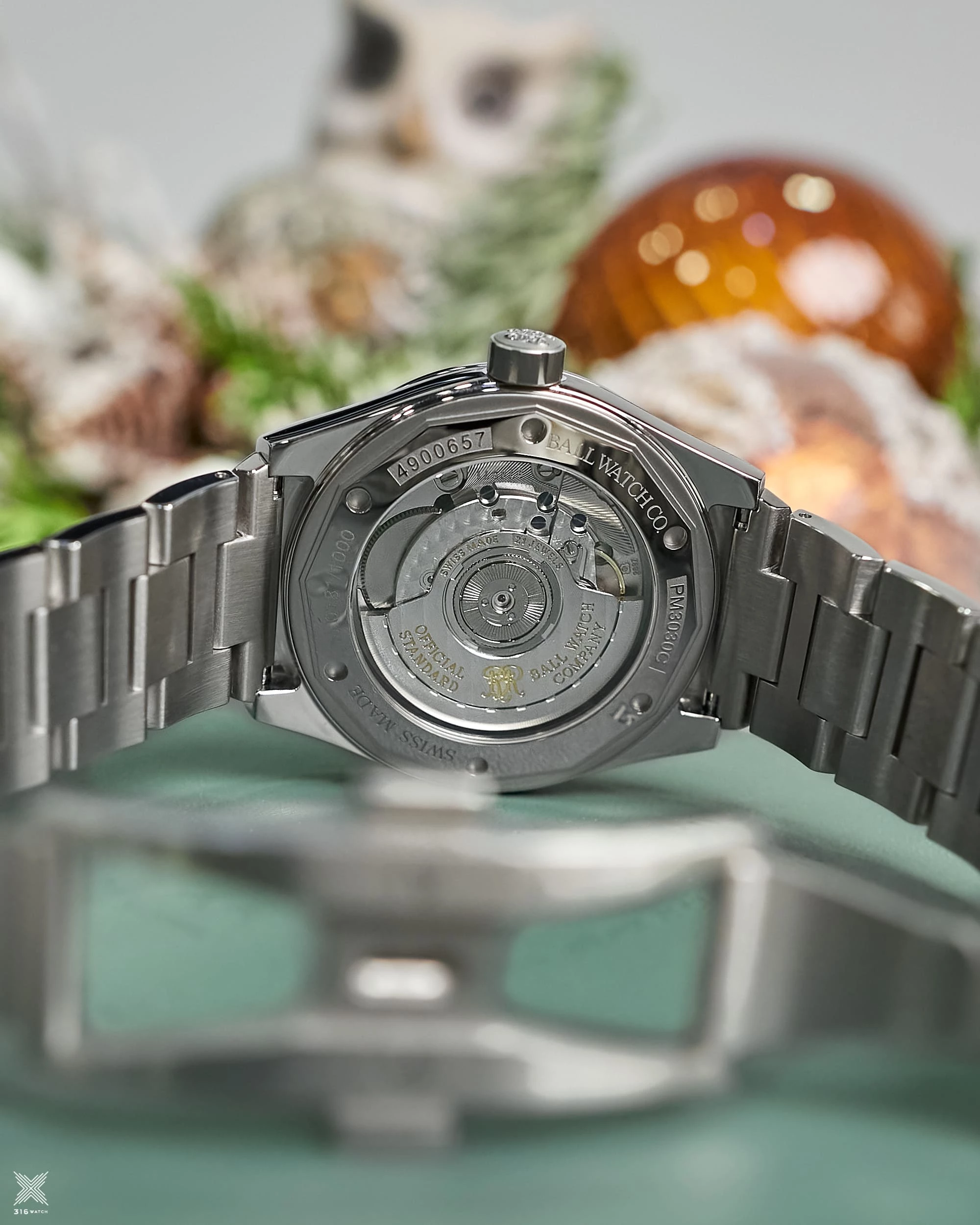 BALL ROADMASTER ICEBREAKER POWER RESERVE CHRONOMETER PM3030C-SC-BE