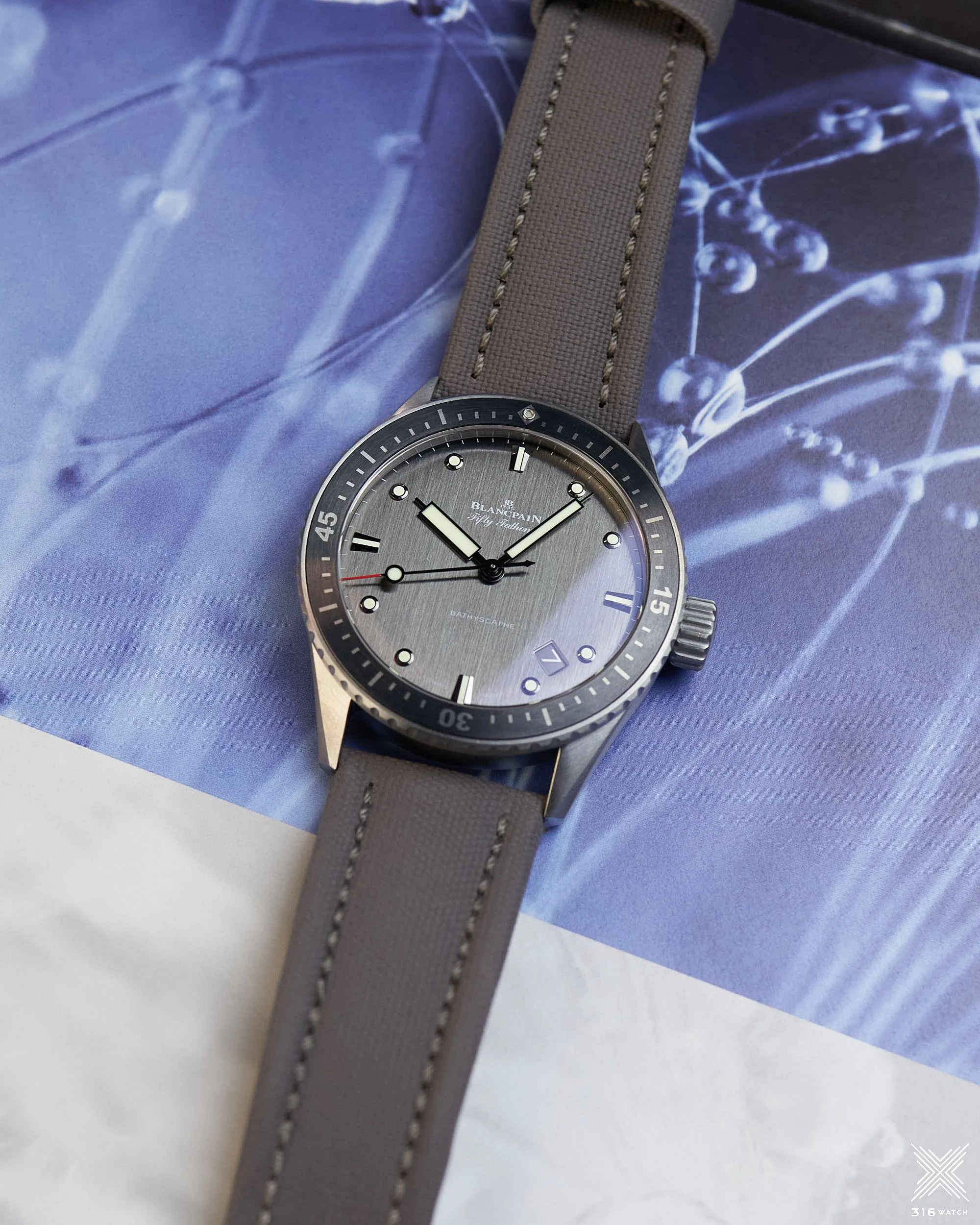 Blancpain Fifty Fathoms Bathyscaphe 5000 1210 G52A