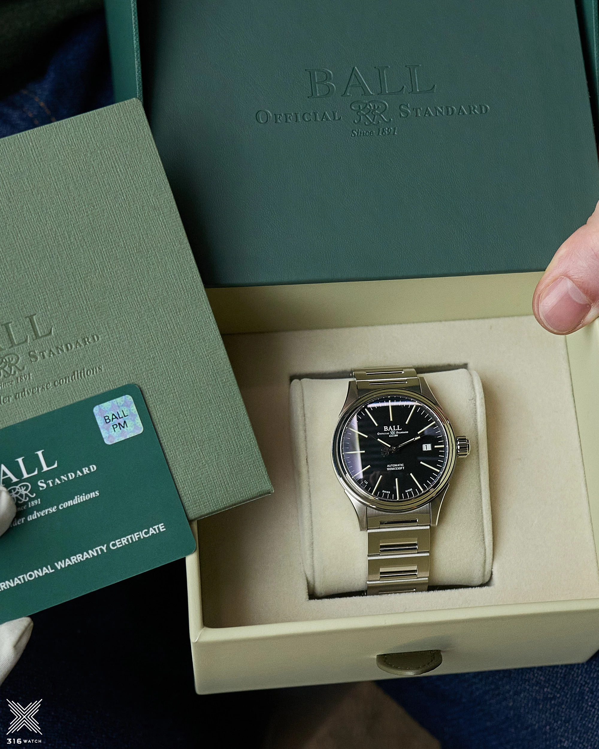 BALL FIREMAN NM2098C-S20J-BK