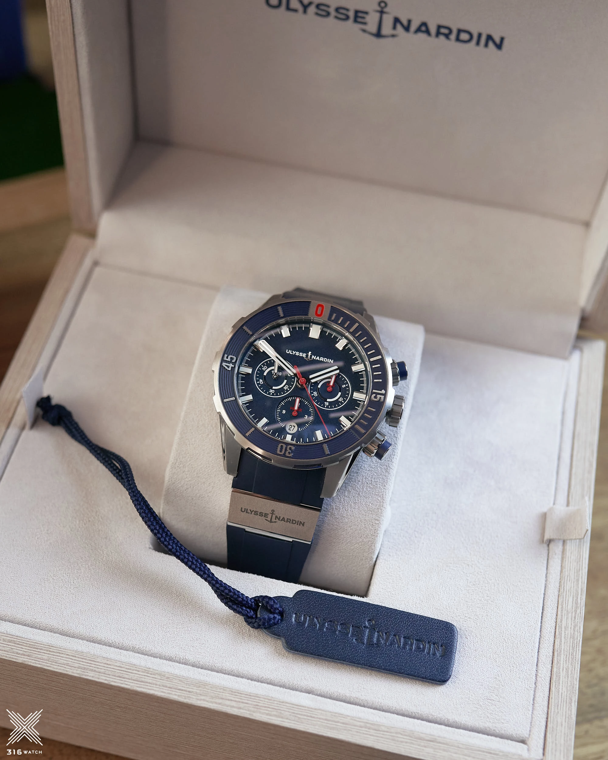Ulysse Nardin Marine Diver Chronograph 44 mm 1503-170-3/93
