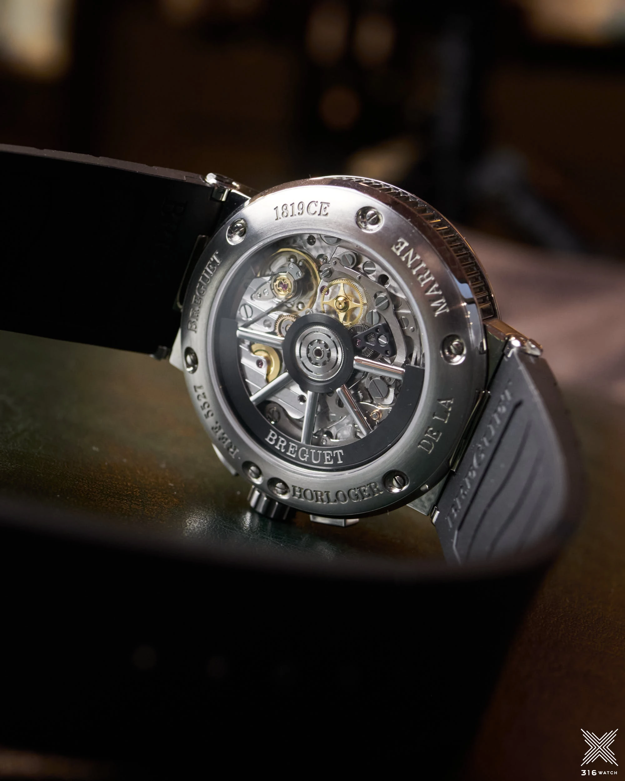 Breguet Marine Chronographe 5527 5527TI/G2/5WV