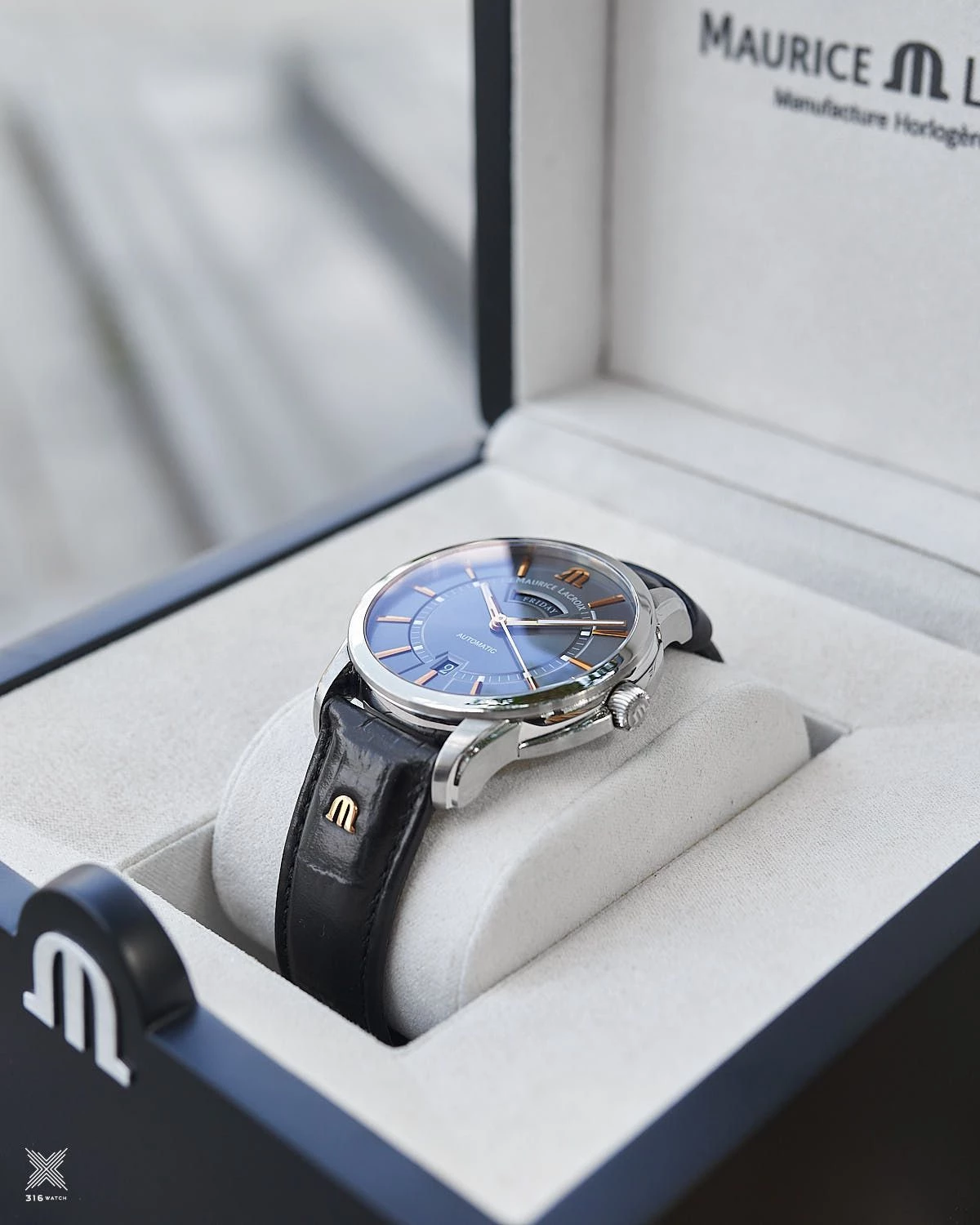 Maurice Lacroix Pontos Day Date PT6358-SS001-331-1