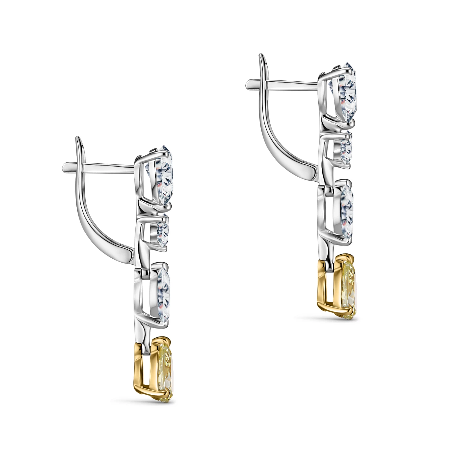 Серьги Alrosa Diamonds 1F224315S
