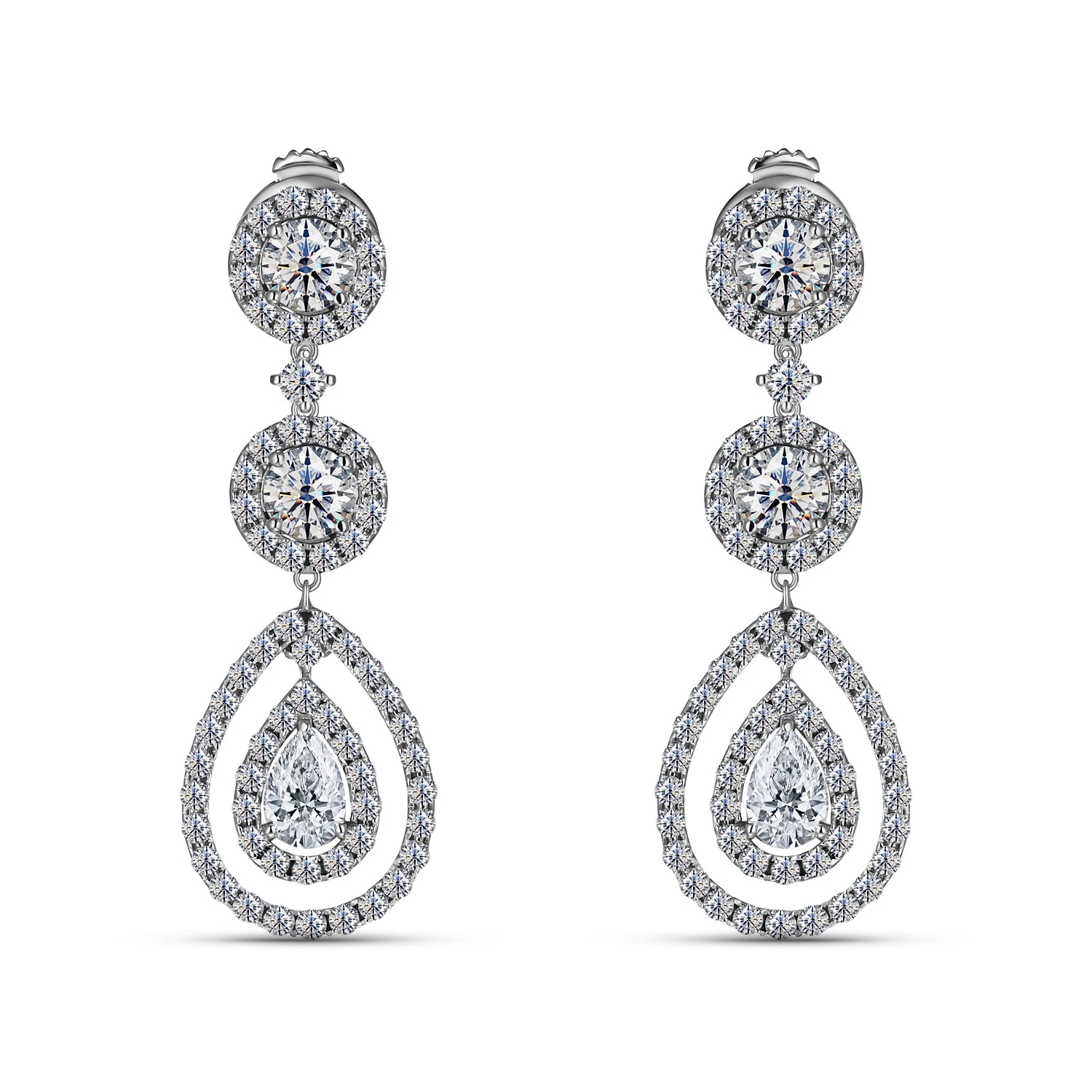 Серьги Alrosa Diamonds 9P264211S