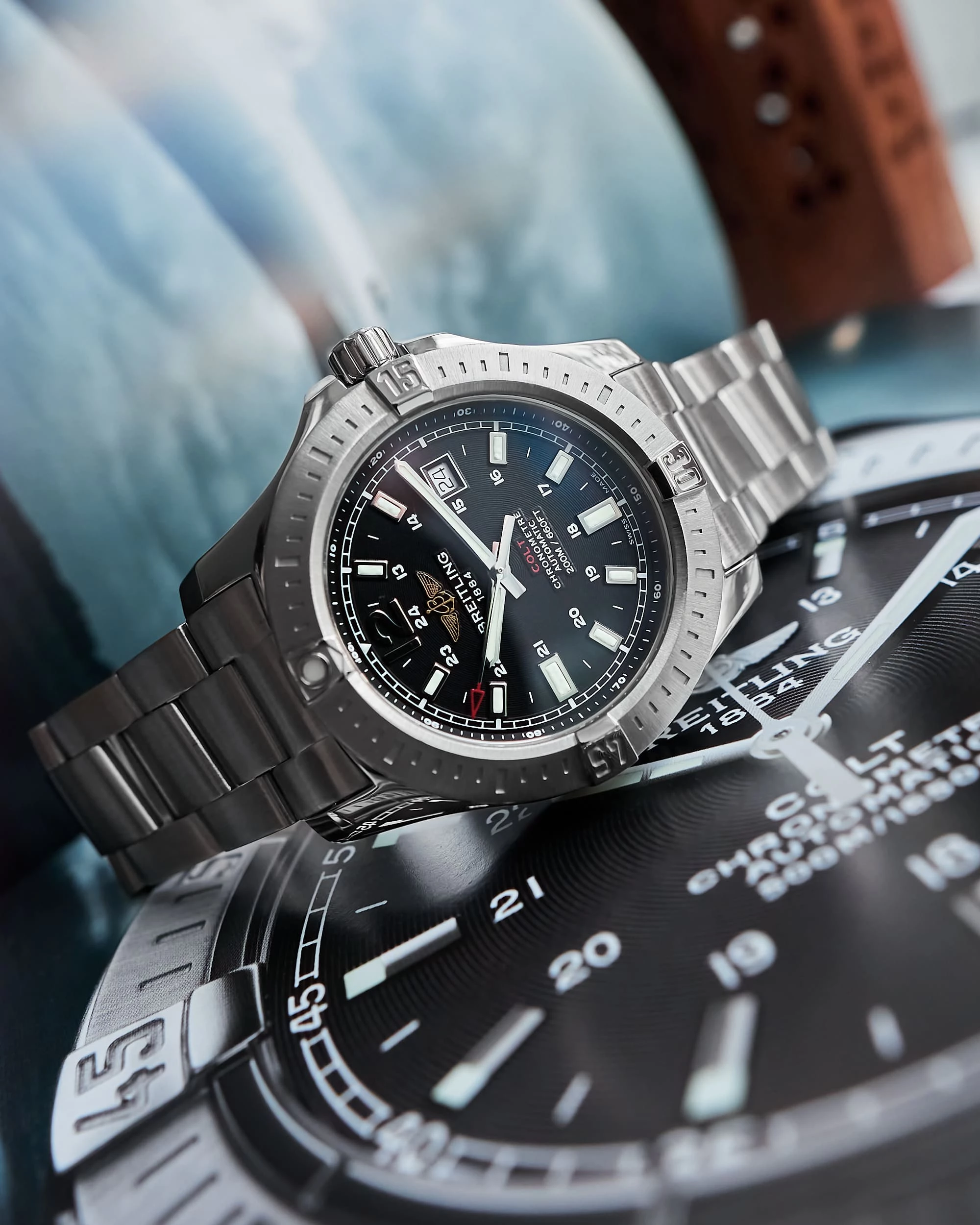 Breitling Colt Automatic Black A1738811/BD44/173A