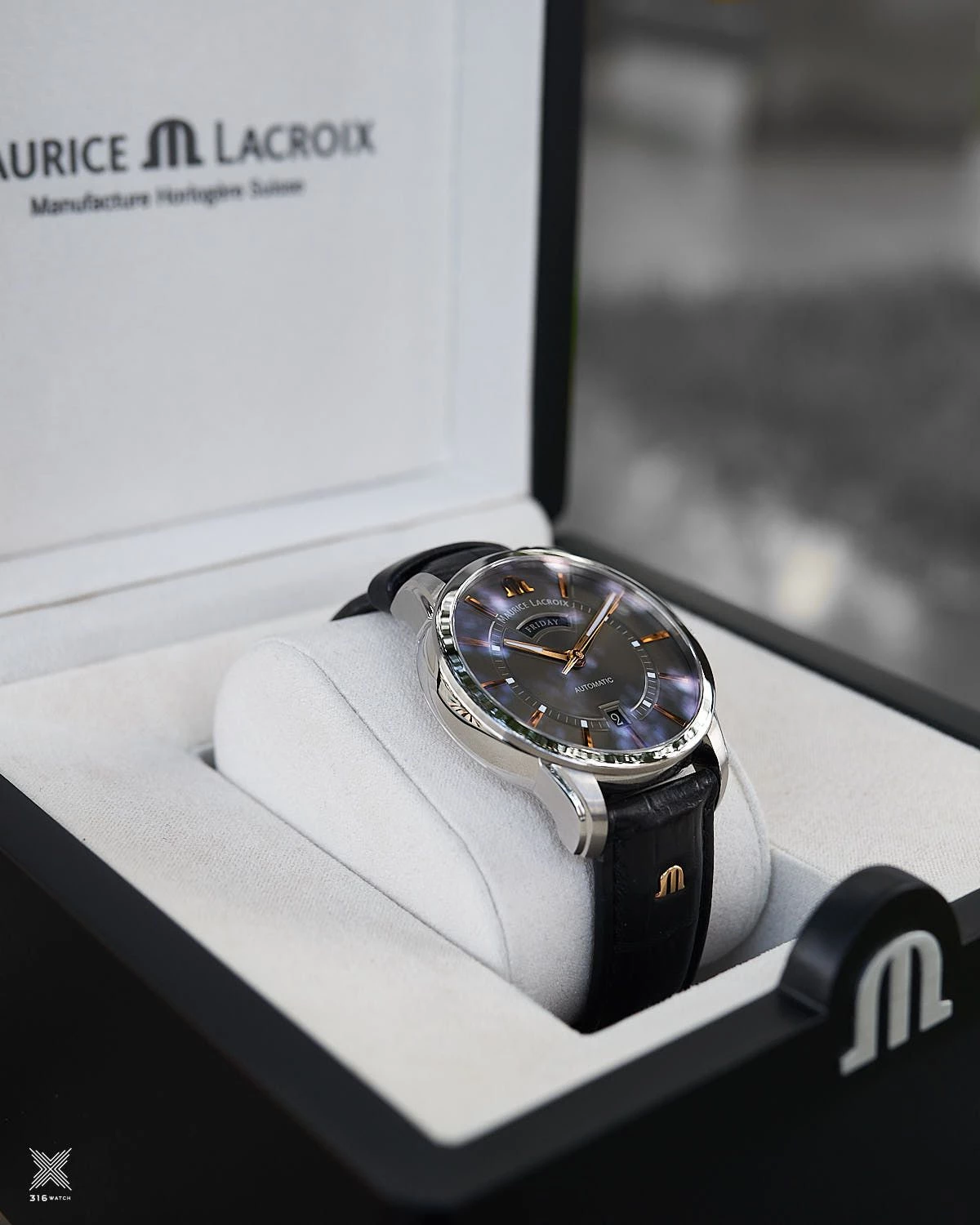Maurice Lacroix Pontos Day Date PT6358-SS001-331-1