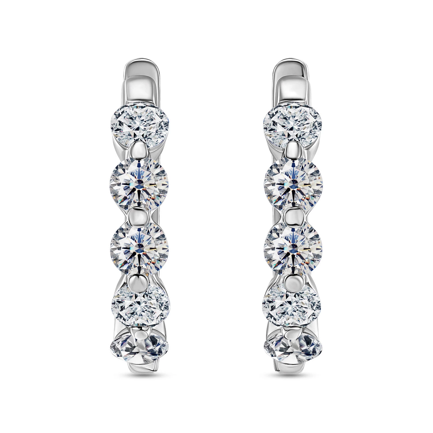 Серьги Alrosa Diamonds 1C010121S