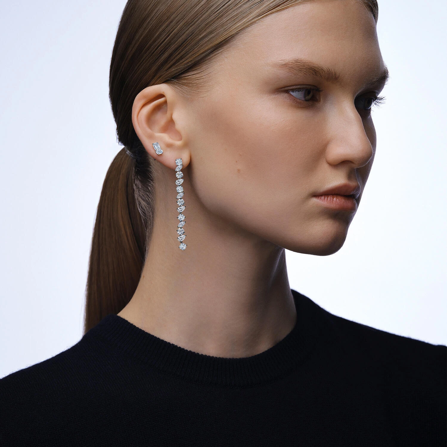 Серьги Alrosa Diamonds 1P471211S