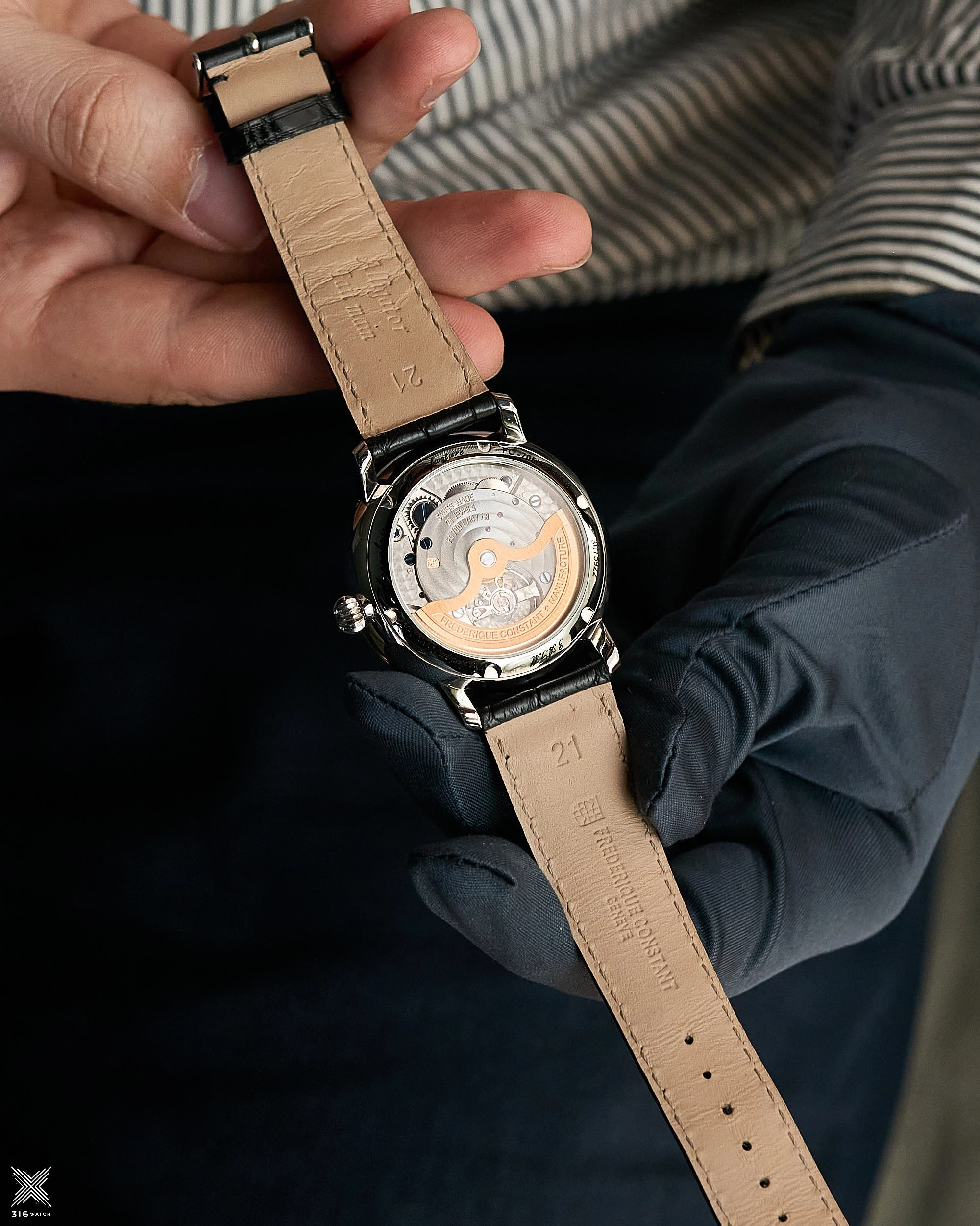 Frederique Constant Slimline Moonphase Manufacture FC-705X4S4