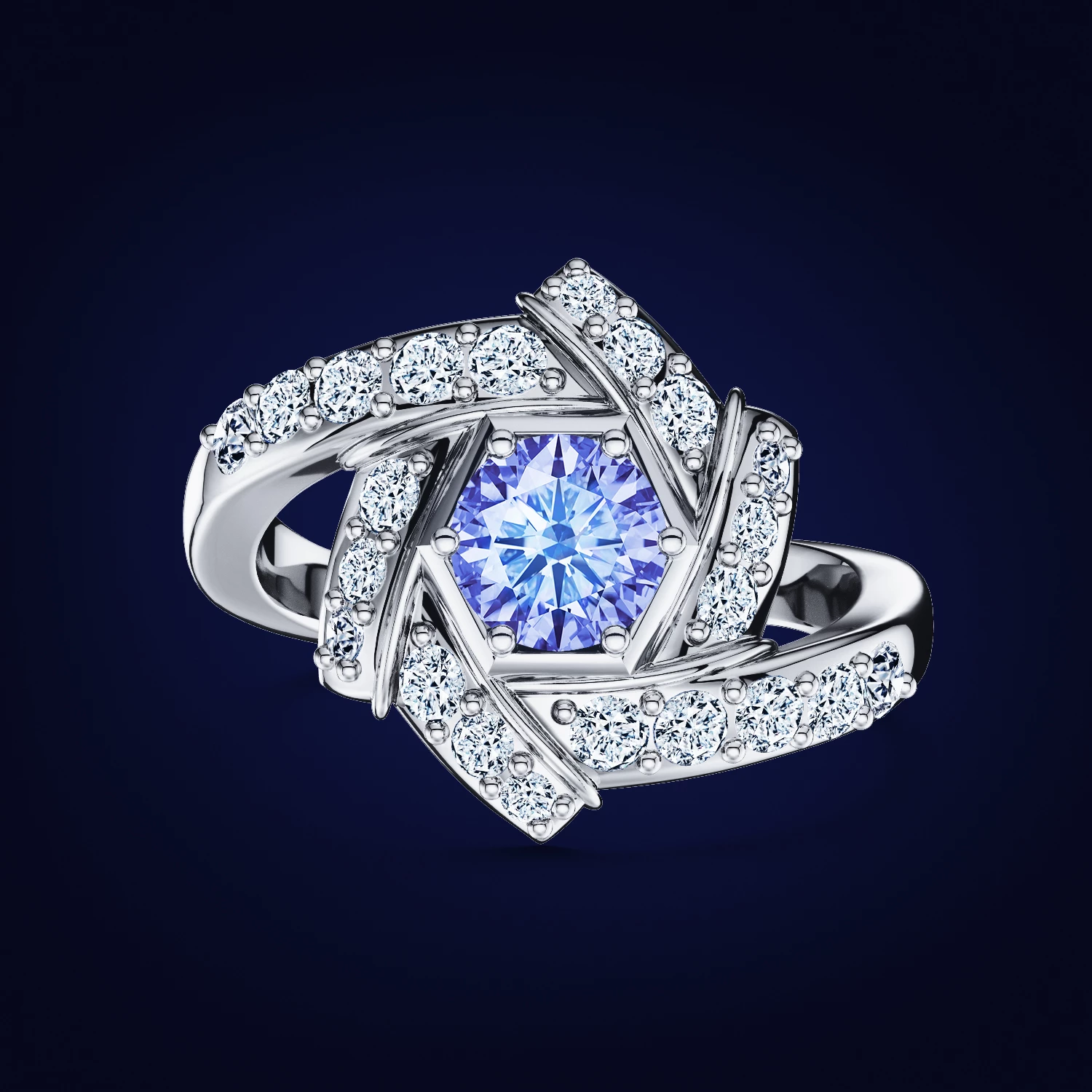 Кольцо Alrosa Diamonds 0L218411S