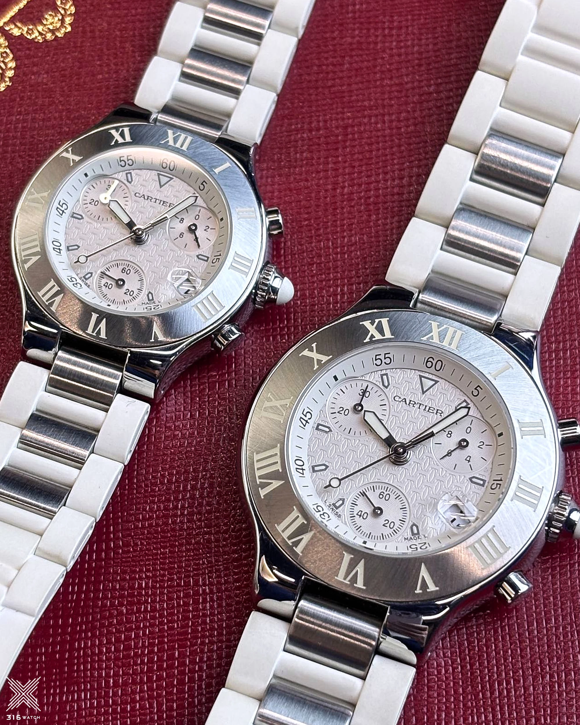 Cartier 21 Chronoscaph Small W10197U2