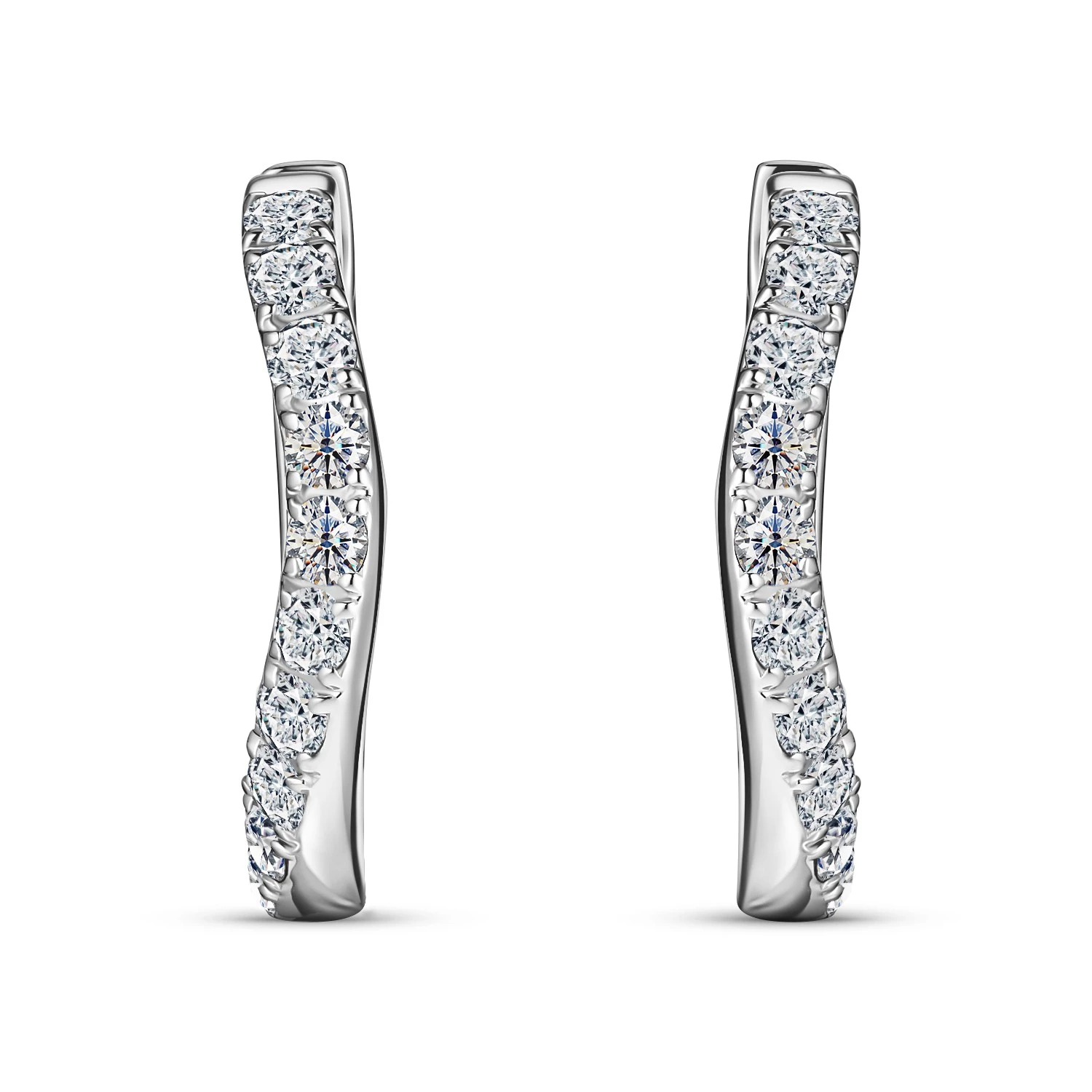 Серьги Alrosa Diamonds 1M718H21S