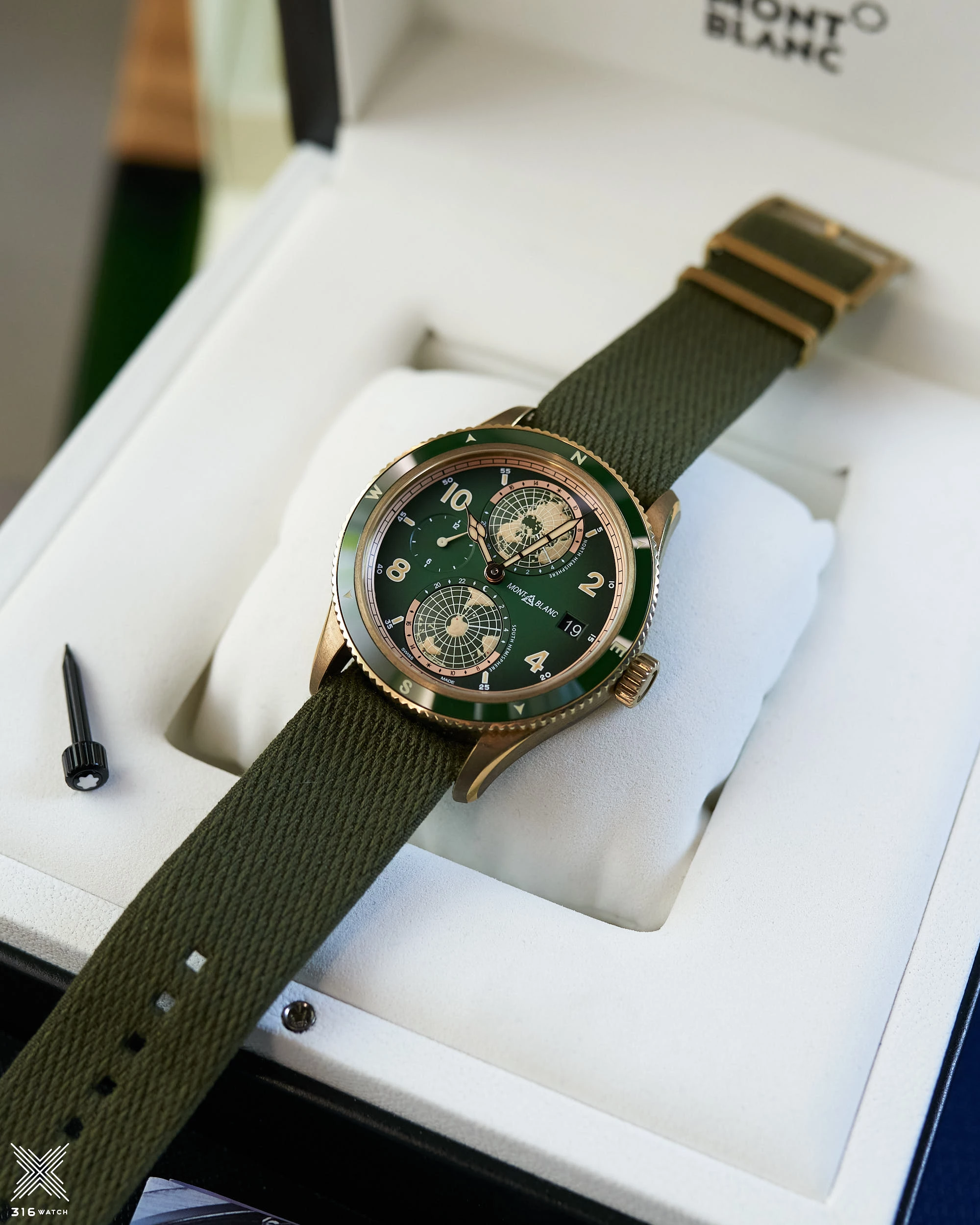Montblanc 1858 Géosphère Limited Edition Bronze 119909
