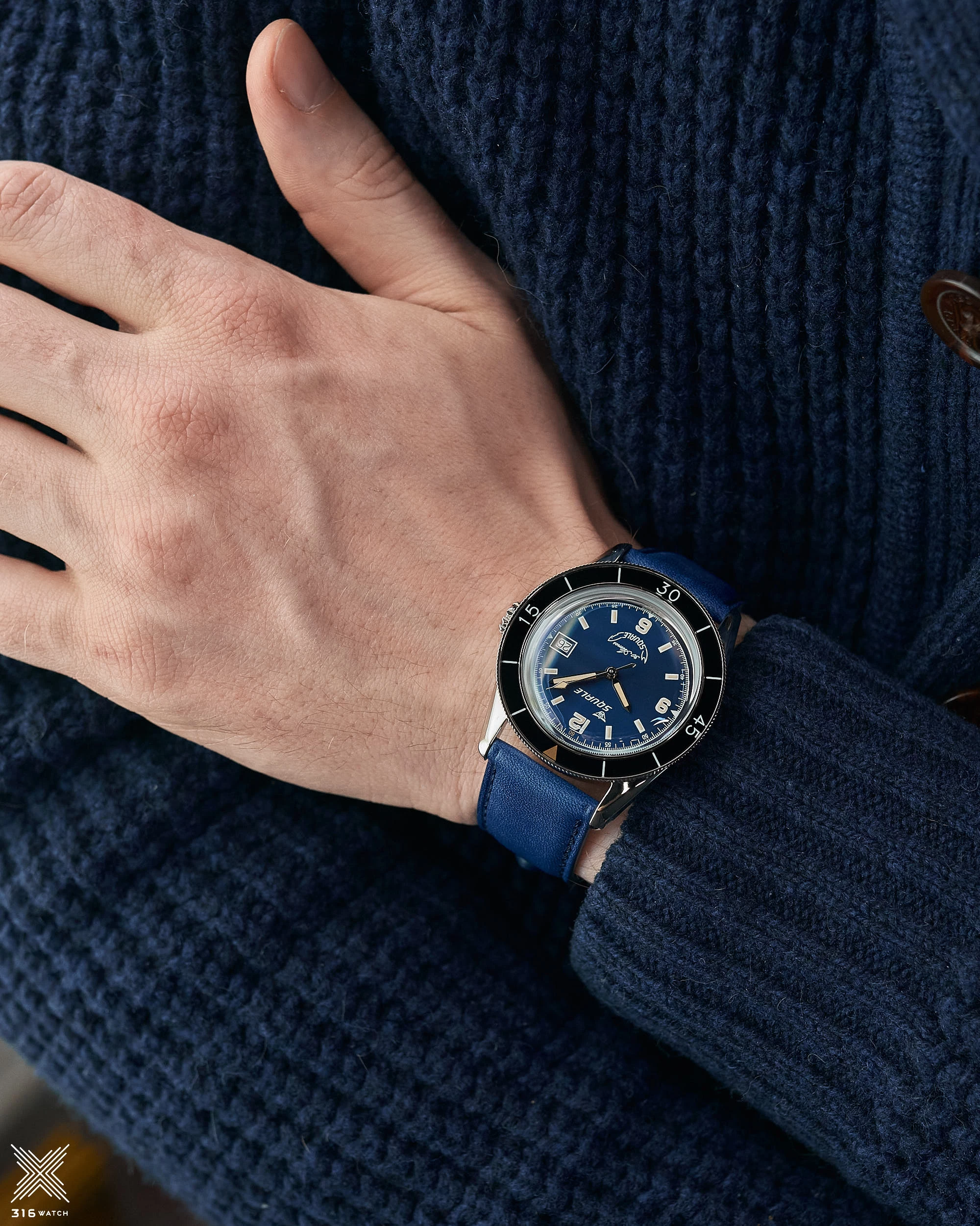 Squale Sub-39 Blue SUB-39BL.PB