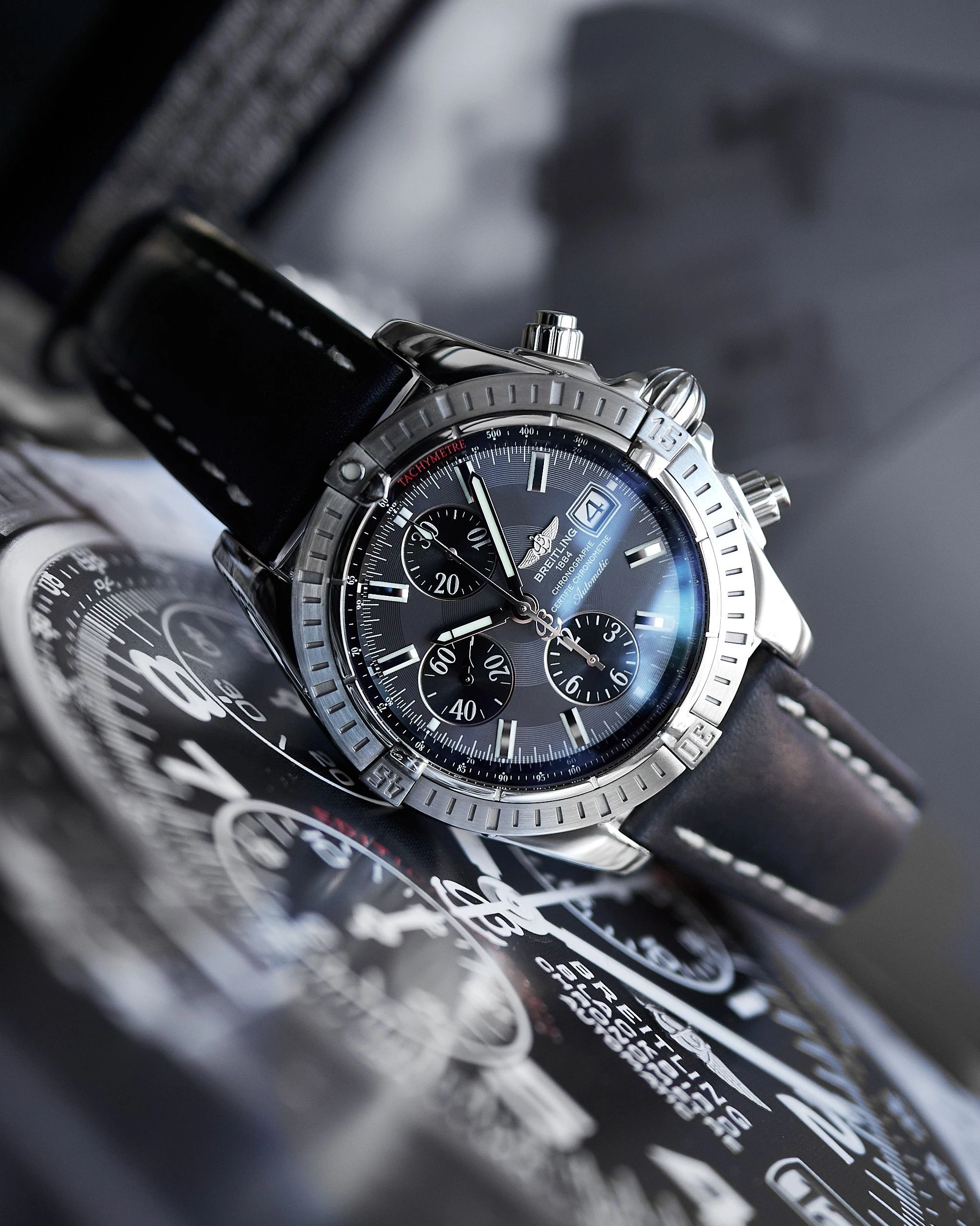 Breitling Chronomat Evolution Grey Dial A13356