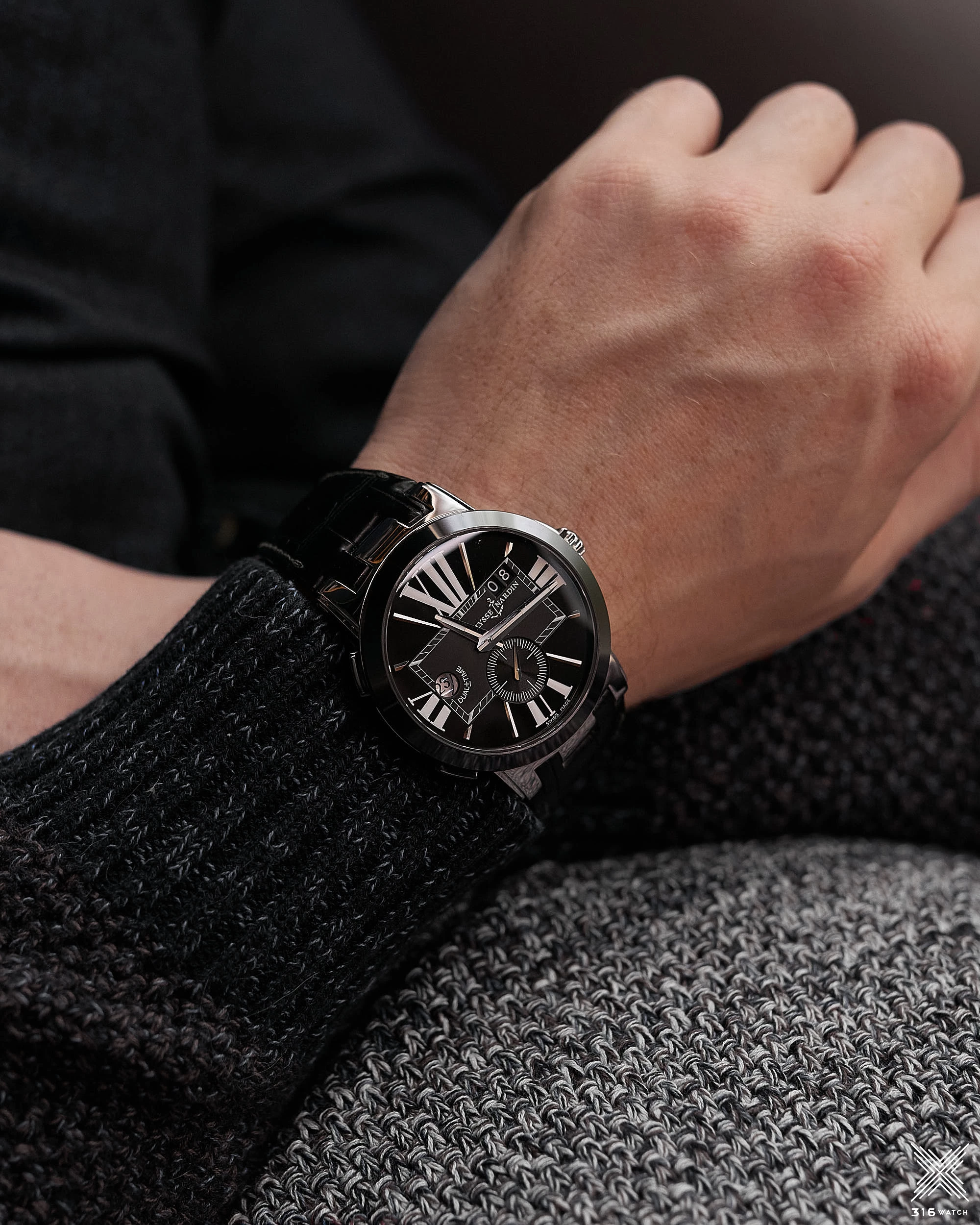 Ulysse Nardin Executive Dual Time 243-00/42