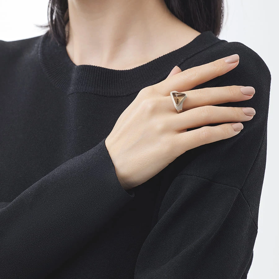 Кольцо Arcus Ring раухтопаз