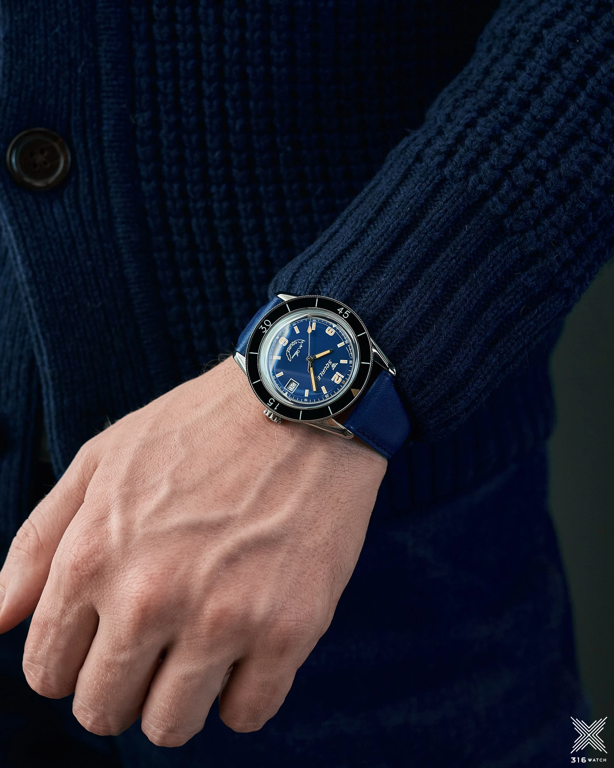Squale Sub-39 Blue SUB-39BL.PB