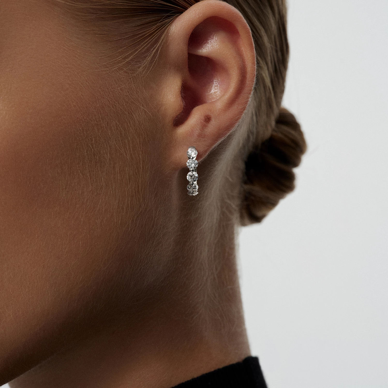 Серьги Alrosa Diamonds 1C010121S