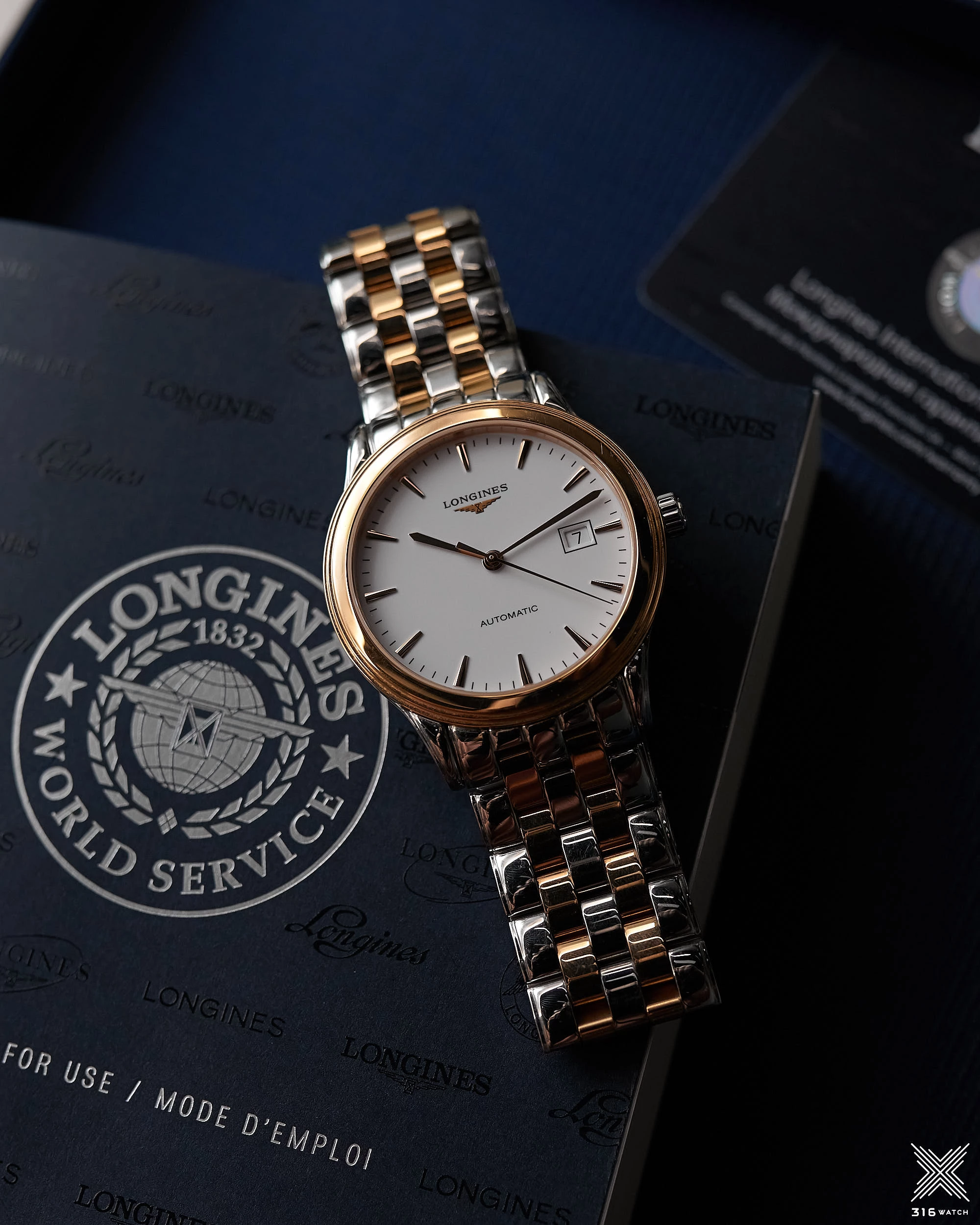 Longines Flagship L4.984.3.92.7