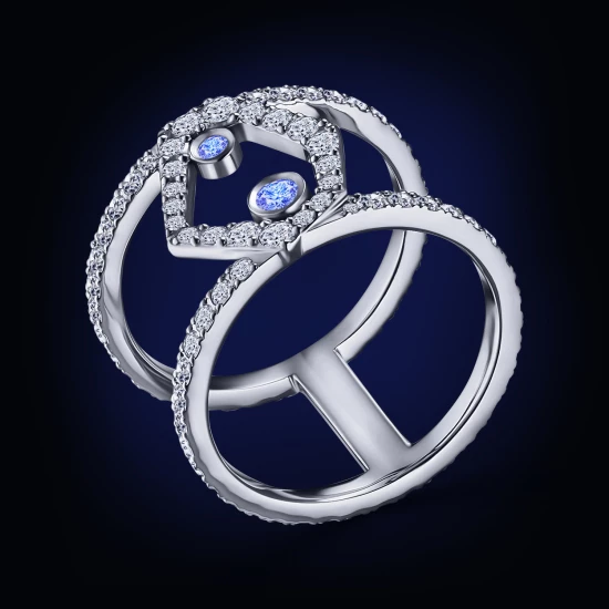 Кольцо Alrosa Diamonds 0L264G11S