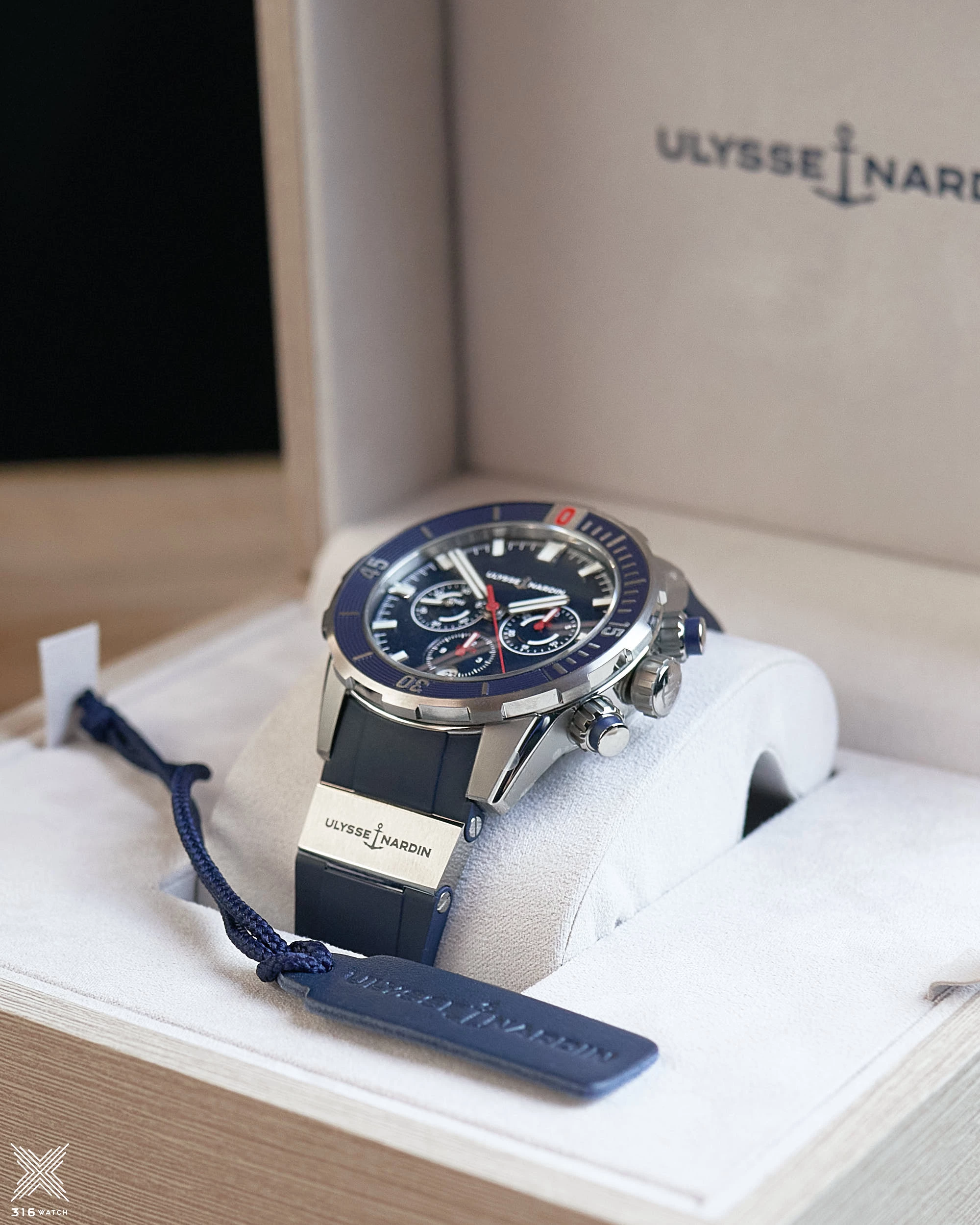 Ulysse Nardin Marine Diver Chronograph 44 mm 1503-170-3/93