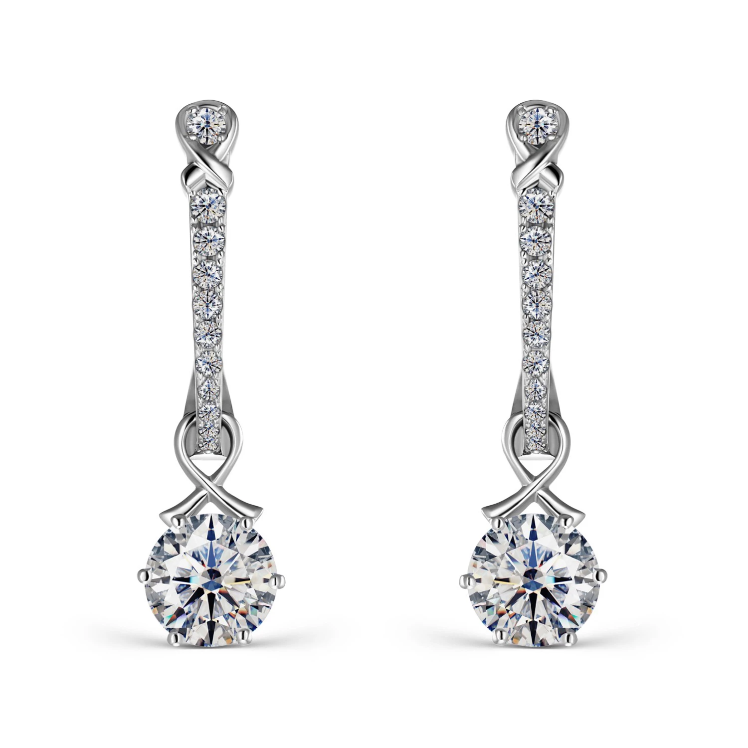 Серьги Alrosa Diamonds 1C552511S