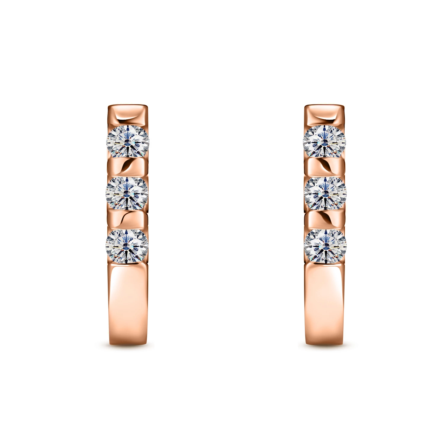 Серьги Alrosa Diamonds 1B026G24S
