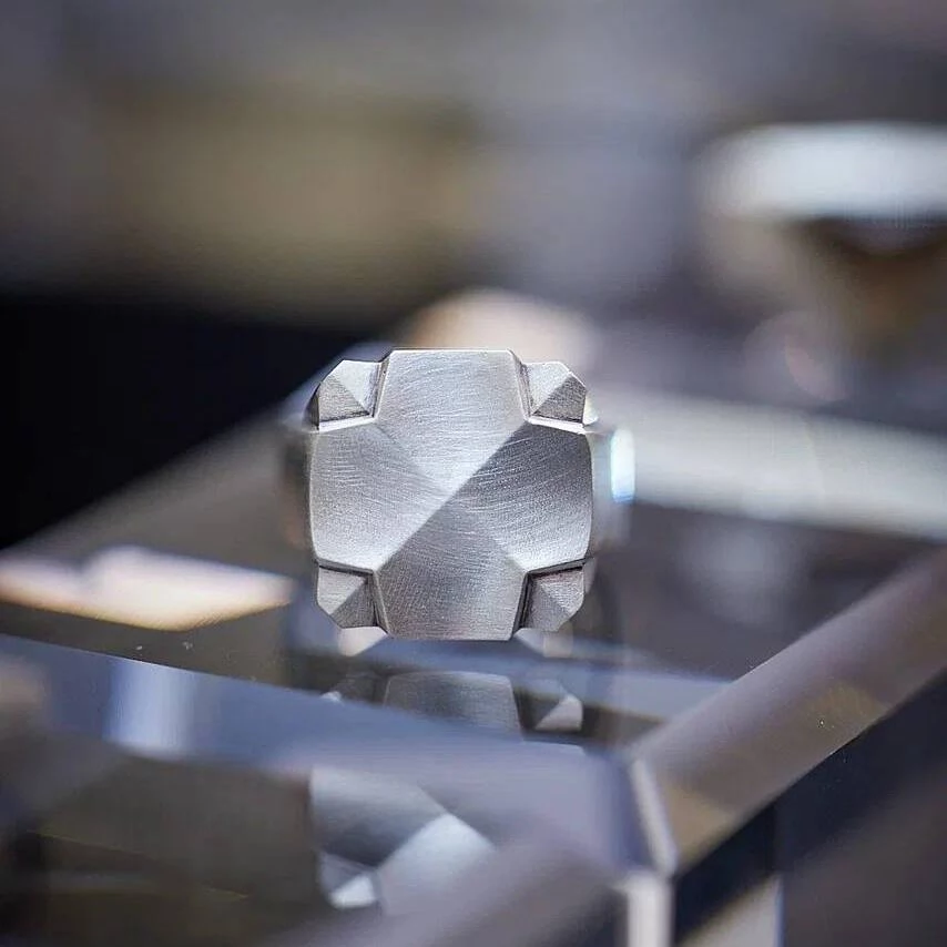 Кольцо Origami Flame