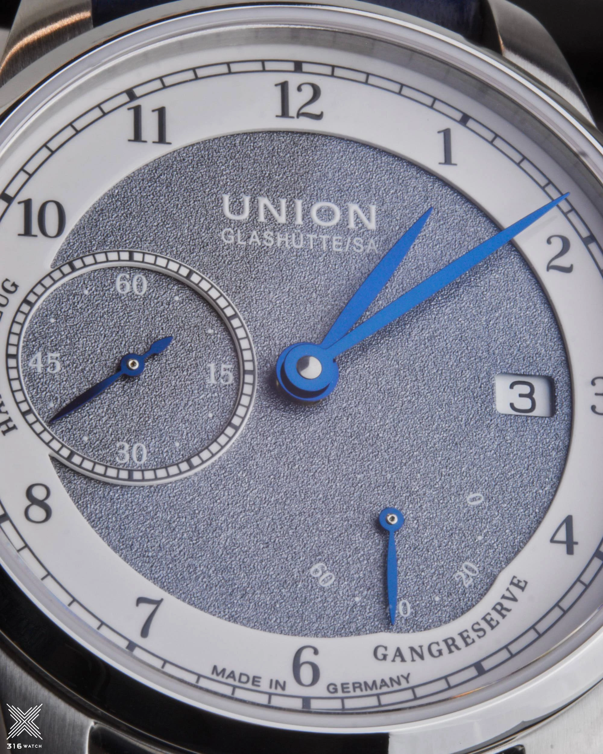 Union Glashütte 1893 Johannes Dürrstein Edition Gangreserve D007.456.16.082.00