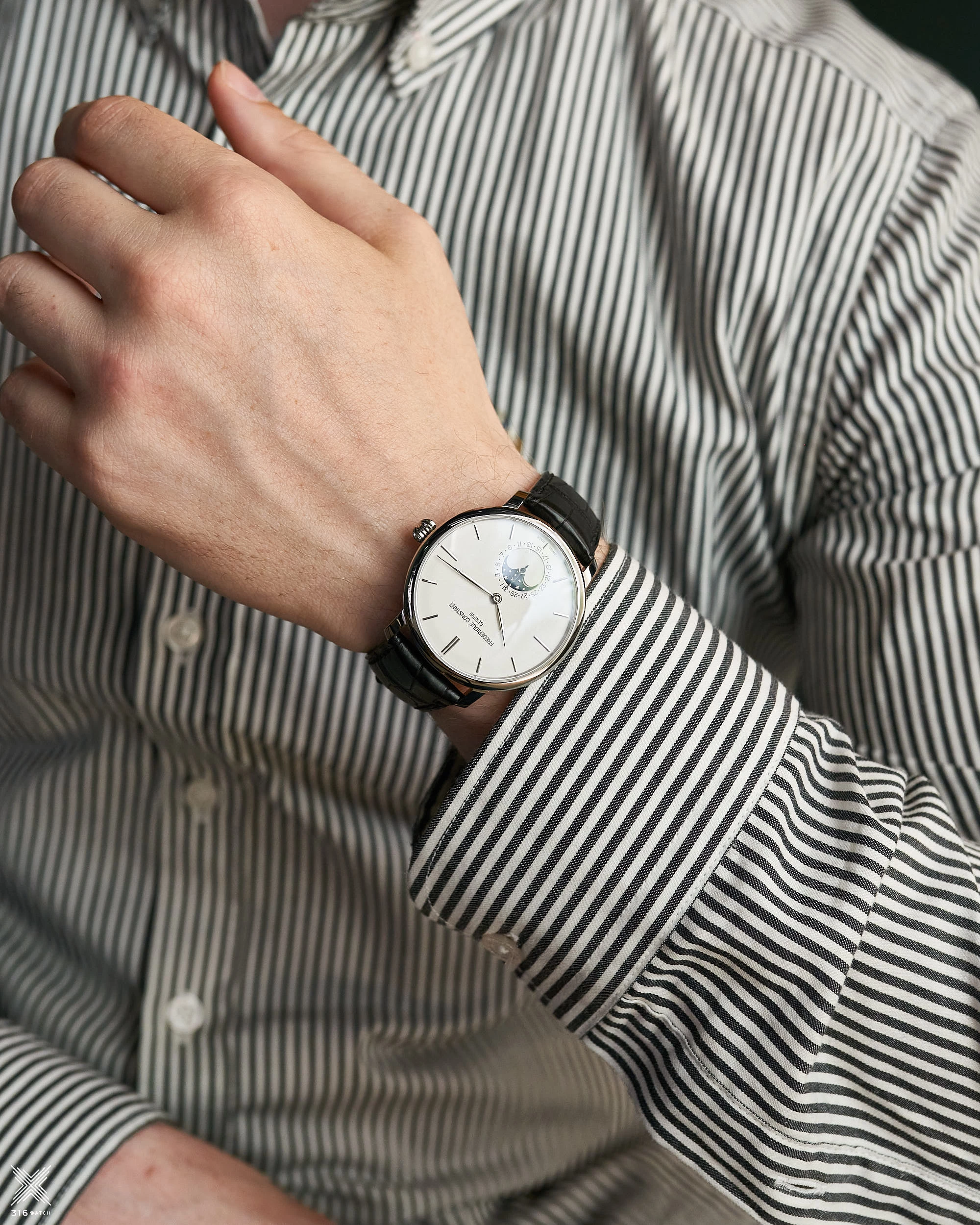 Frederique Constant Slimline Moonphase Manufacture FC-705X4S4