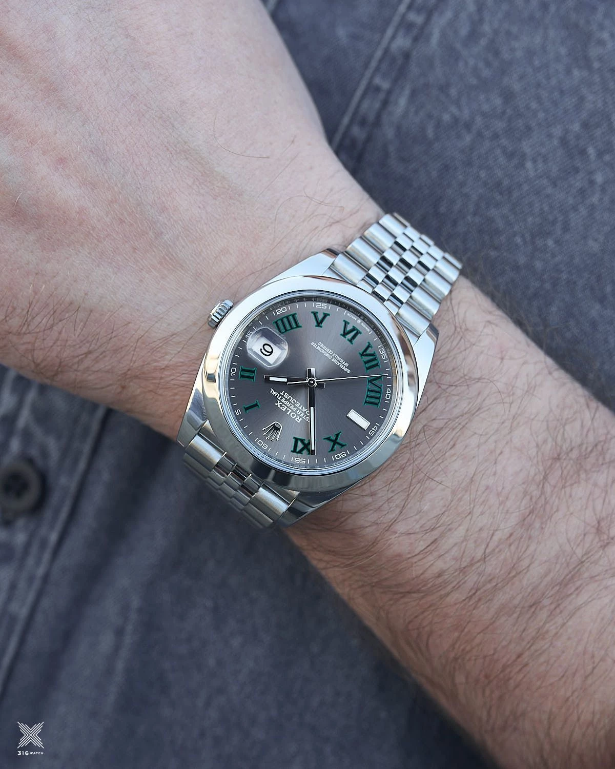 Rolex Datejust Wimbledon Jubilee 126300