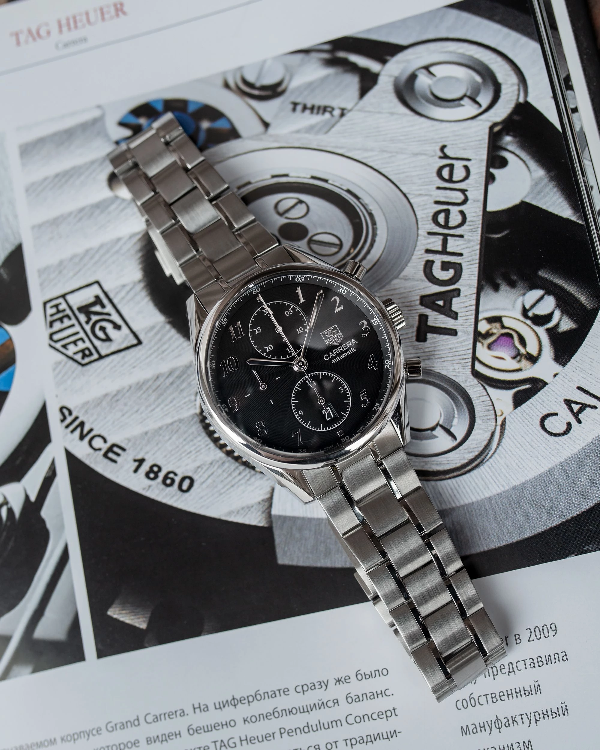TAG Heuer Carrera Calibre 16 Heritage Automatic Chronograph