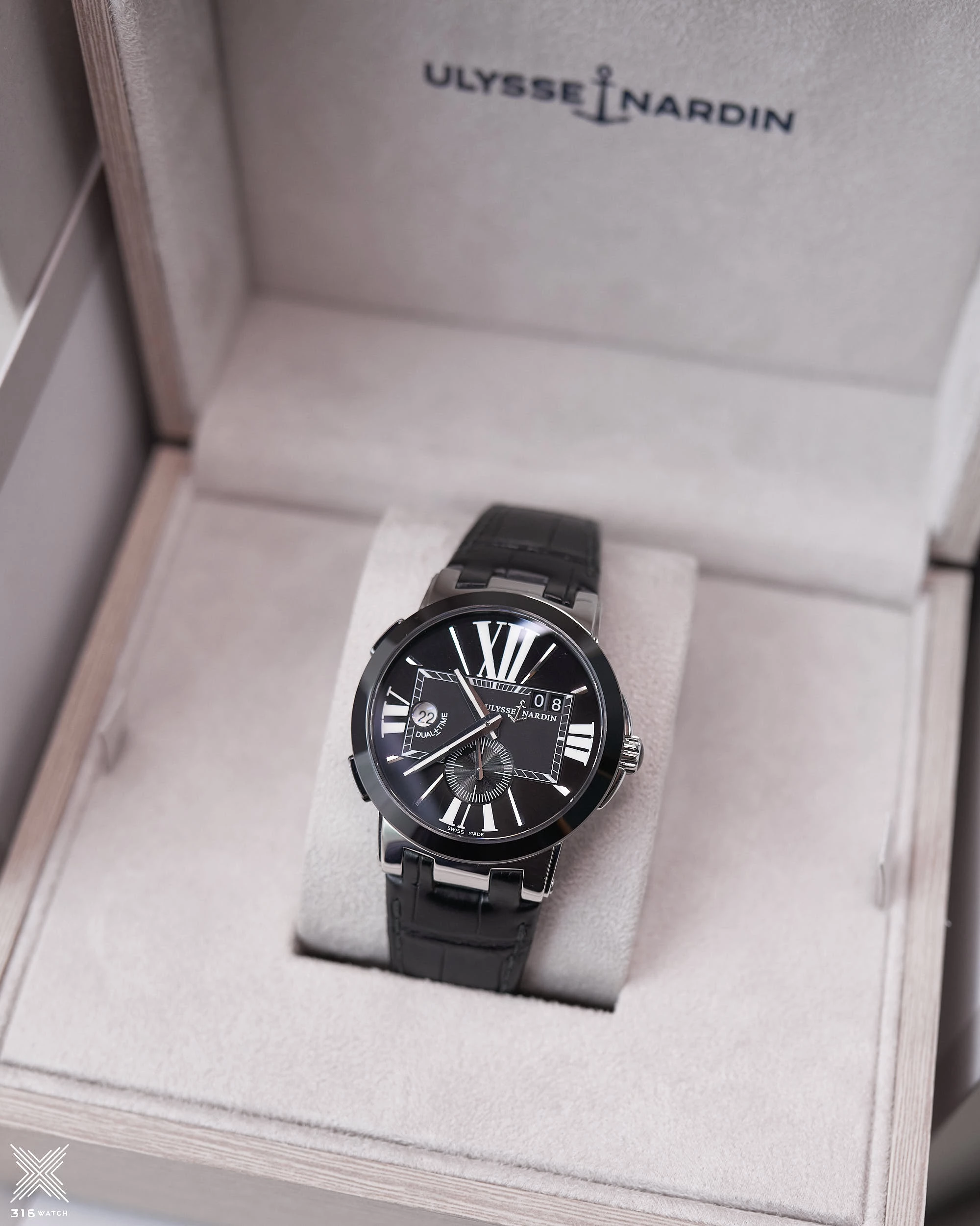 Ulysse Nardin Executive Dual Time 243-00/42