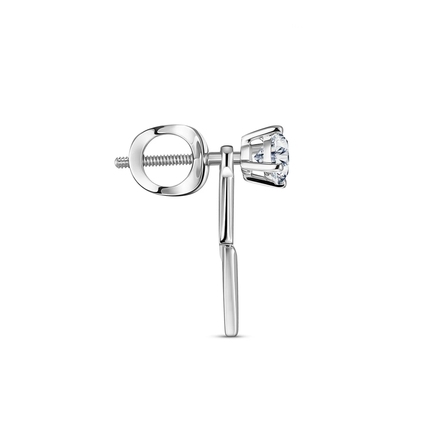 Моносерьга Alrosa Diamonds ML184B21S