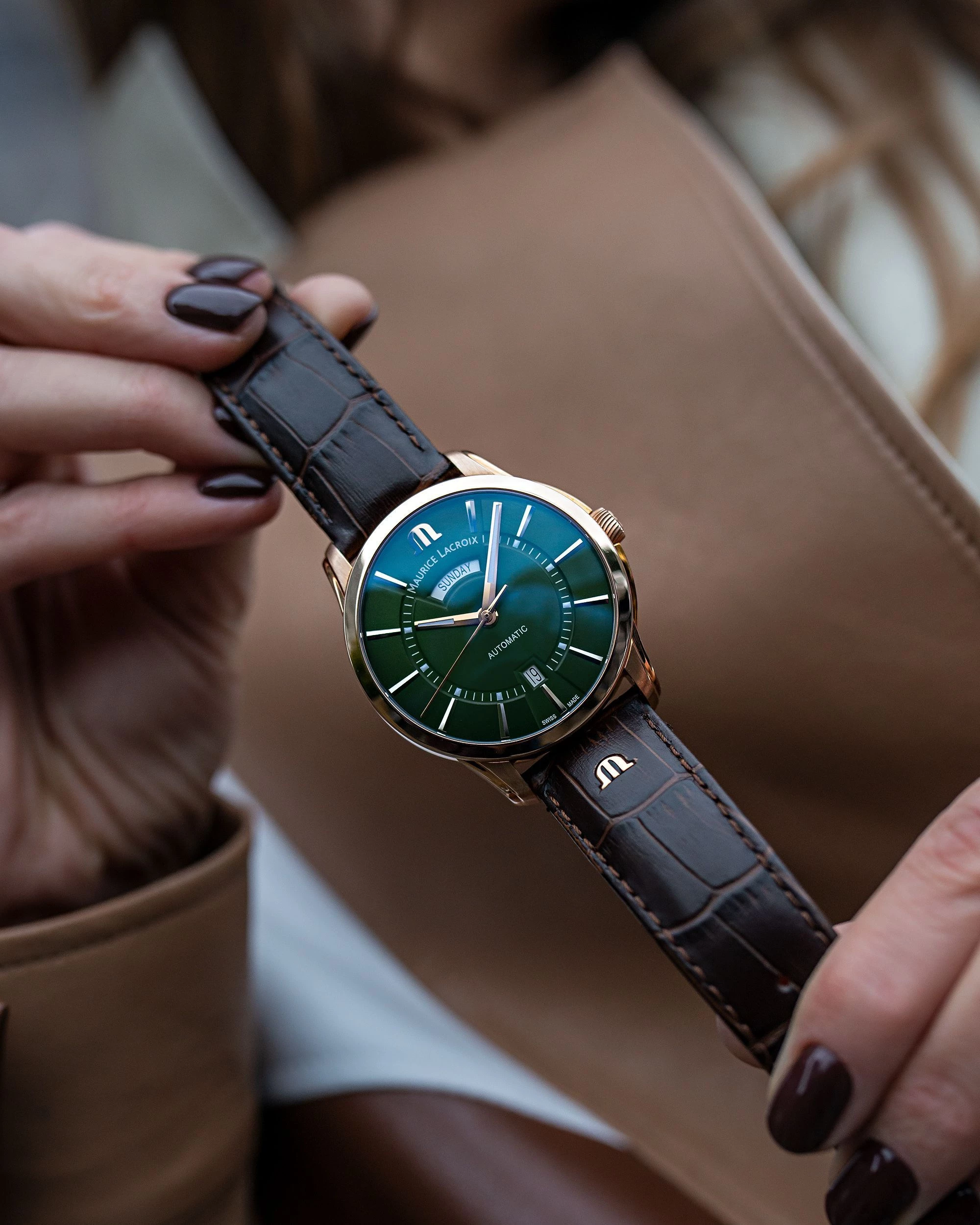 Maurice Lacroix Pontos Bronze PT6358-BRZ01-63E-3