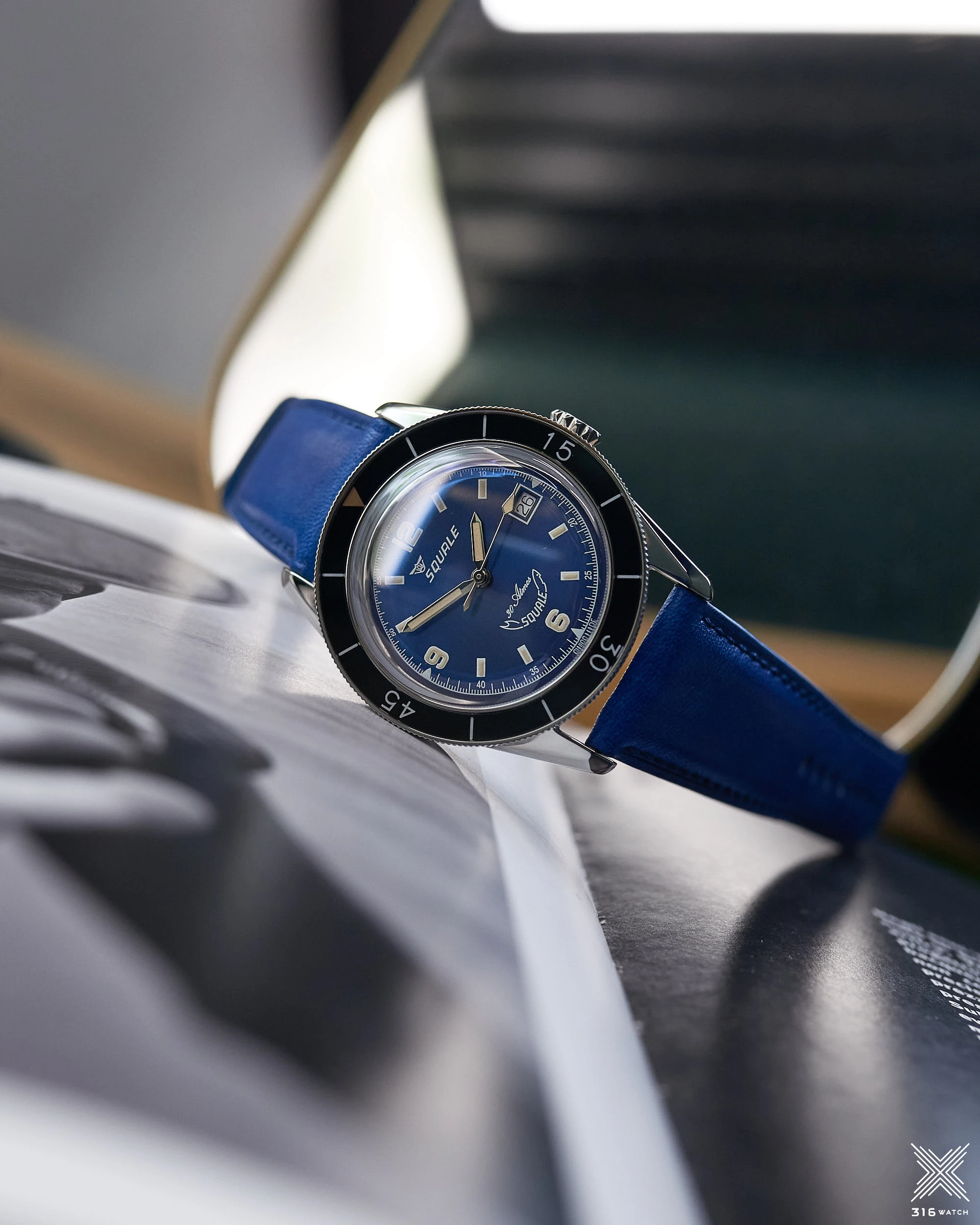 Squale Sub-39 Blue SUB-39BL.PB