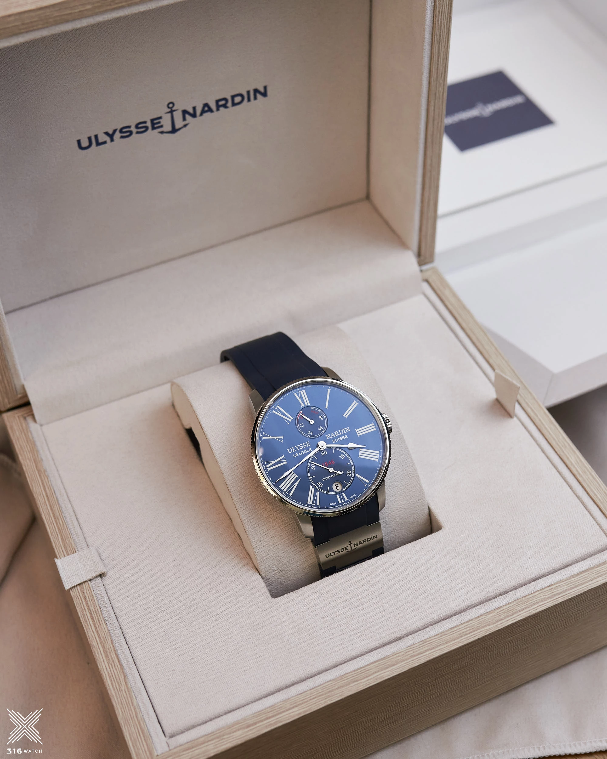 Ulysse Nardin Marine Torpilleur 1183-310-3/43