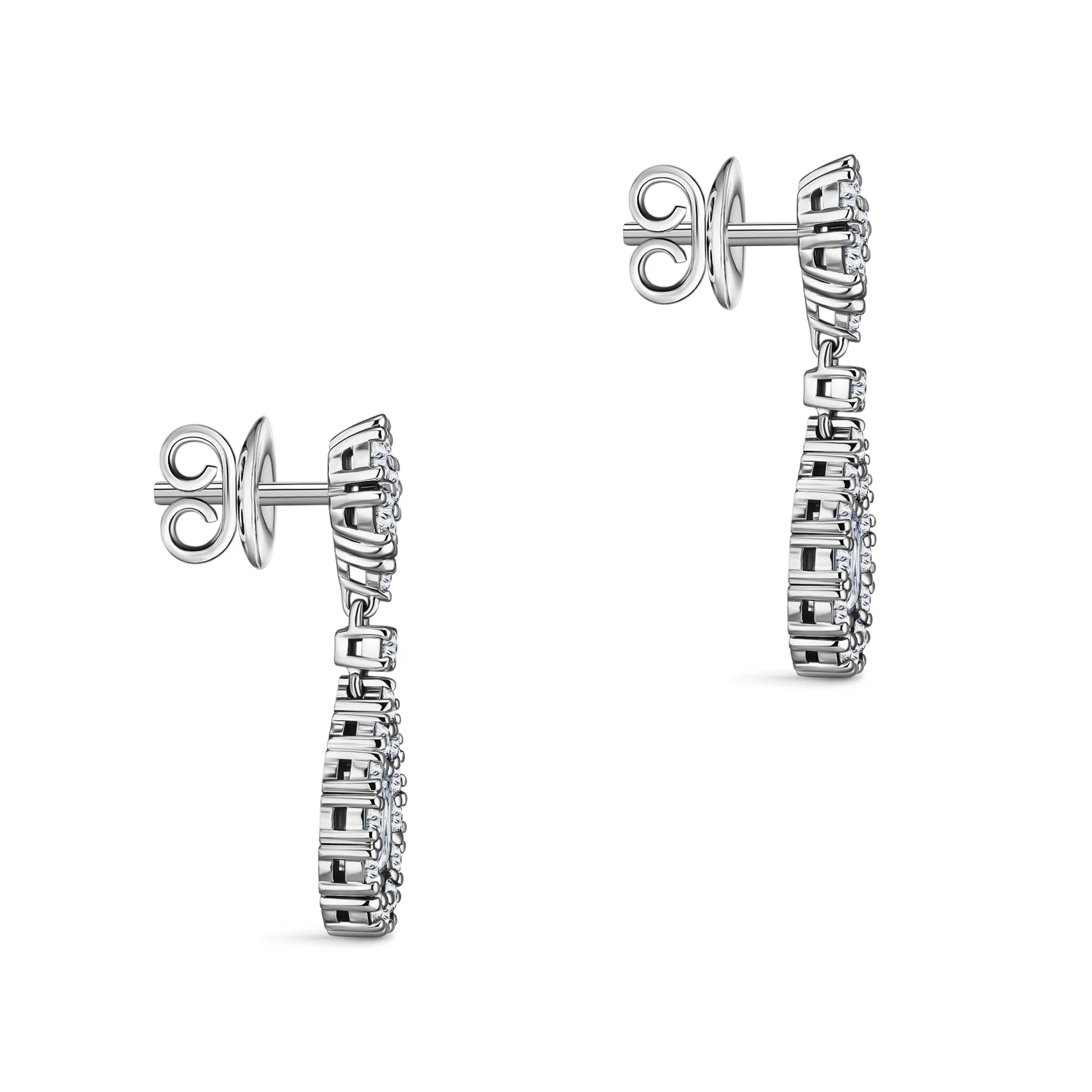 Серьги Alrosa Diamonds 9P298E21S