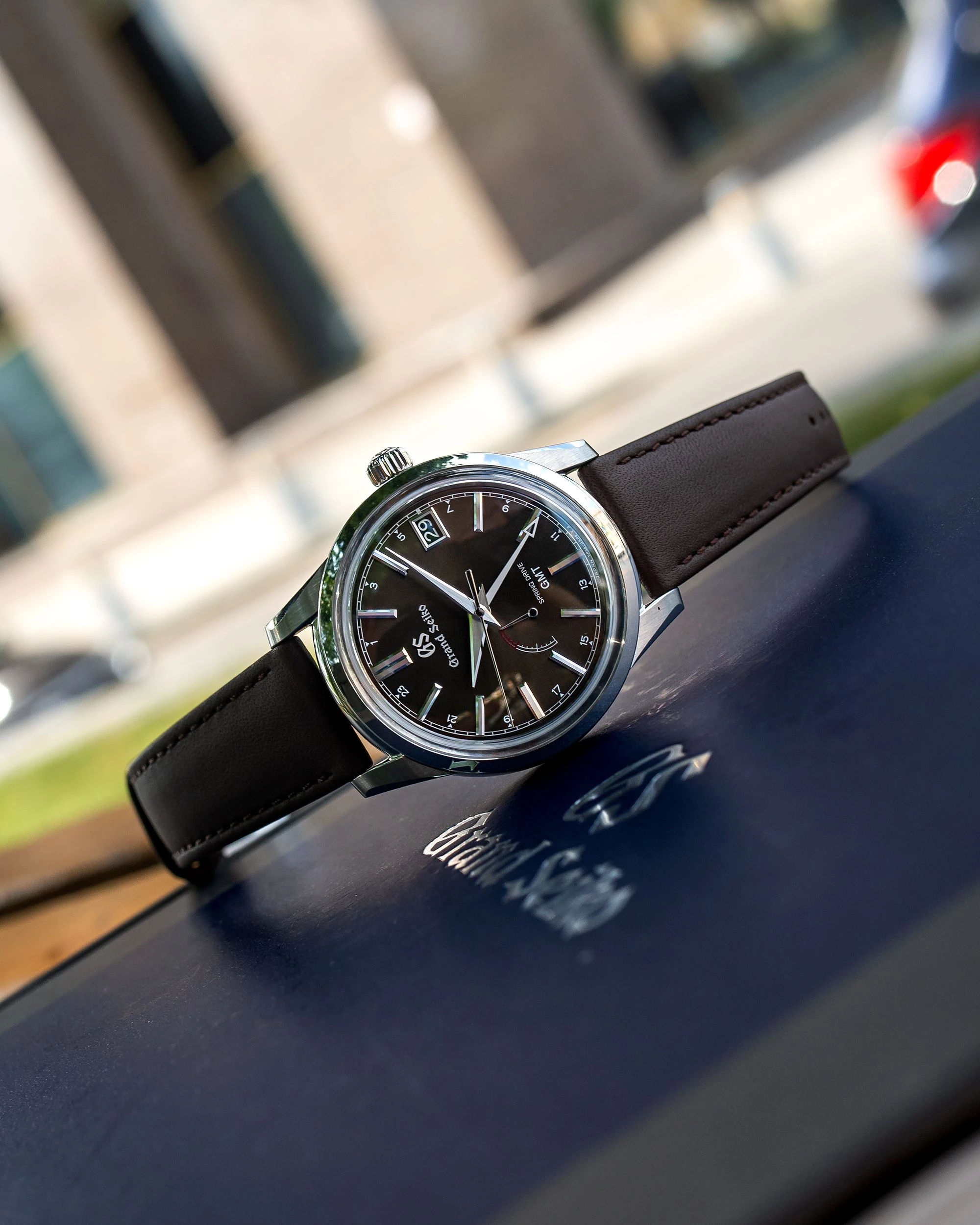 Grand Seiko Eelegance Spring Drive GMT SBGE227
