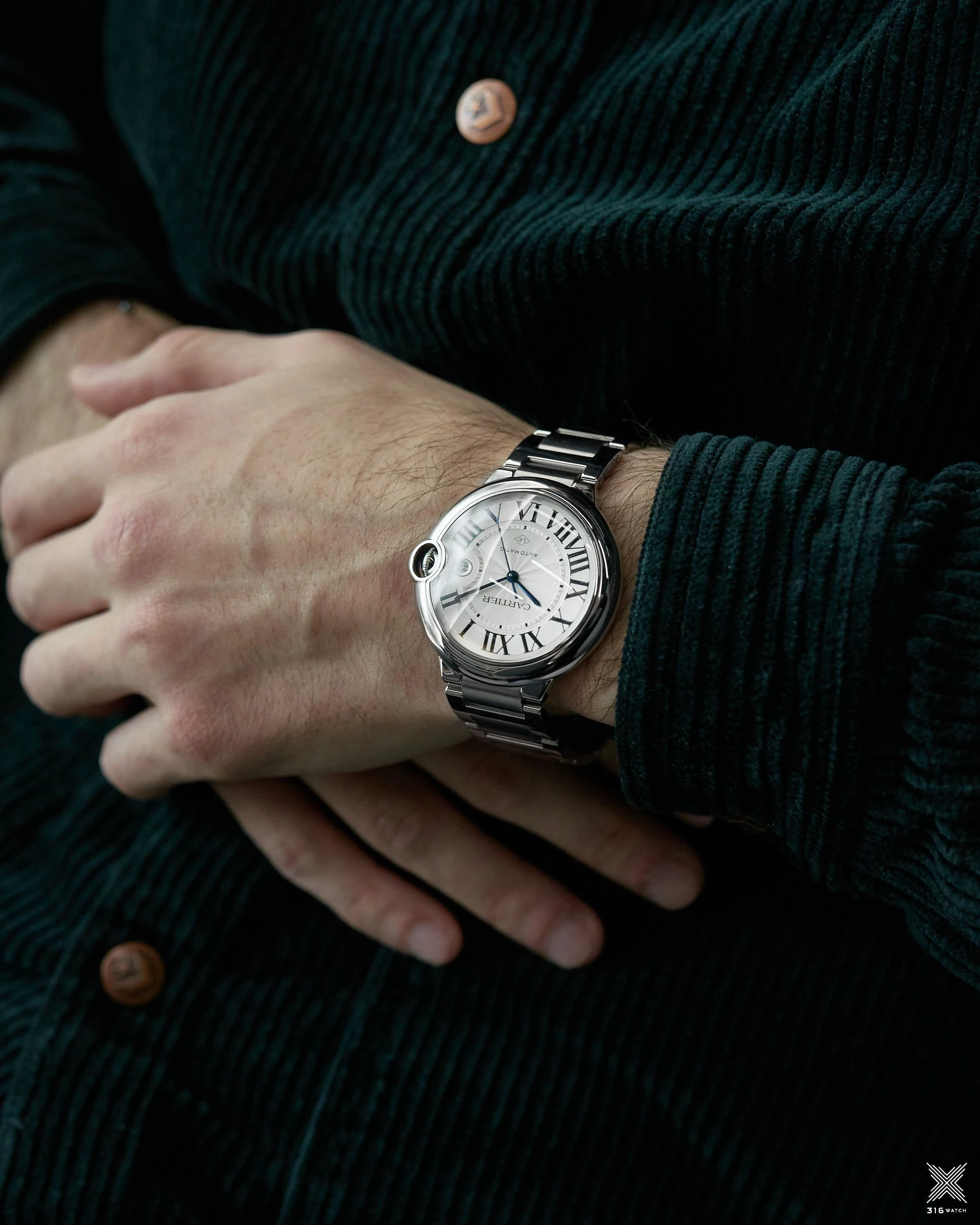 Cartier Ballon Bleu 42 W69012Z4