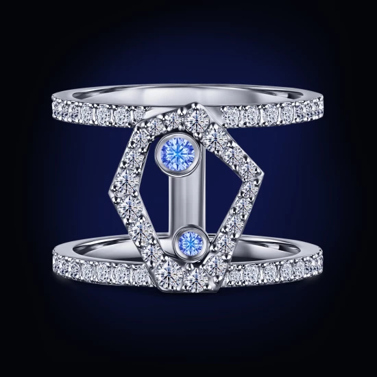 Кольцо Alrosa Diamonds 0L264G11S
