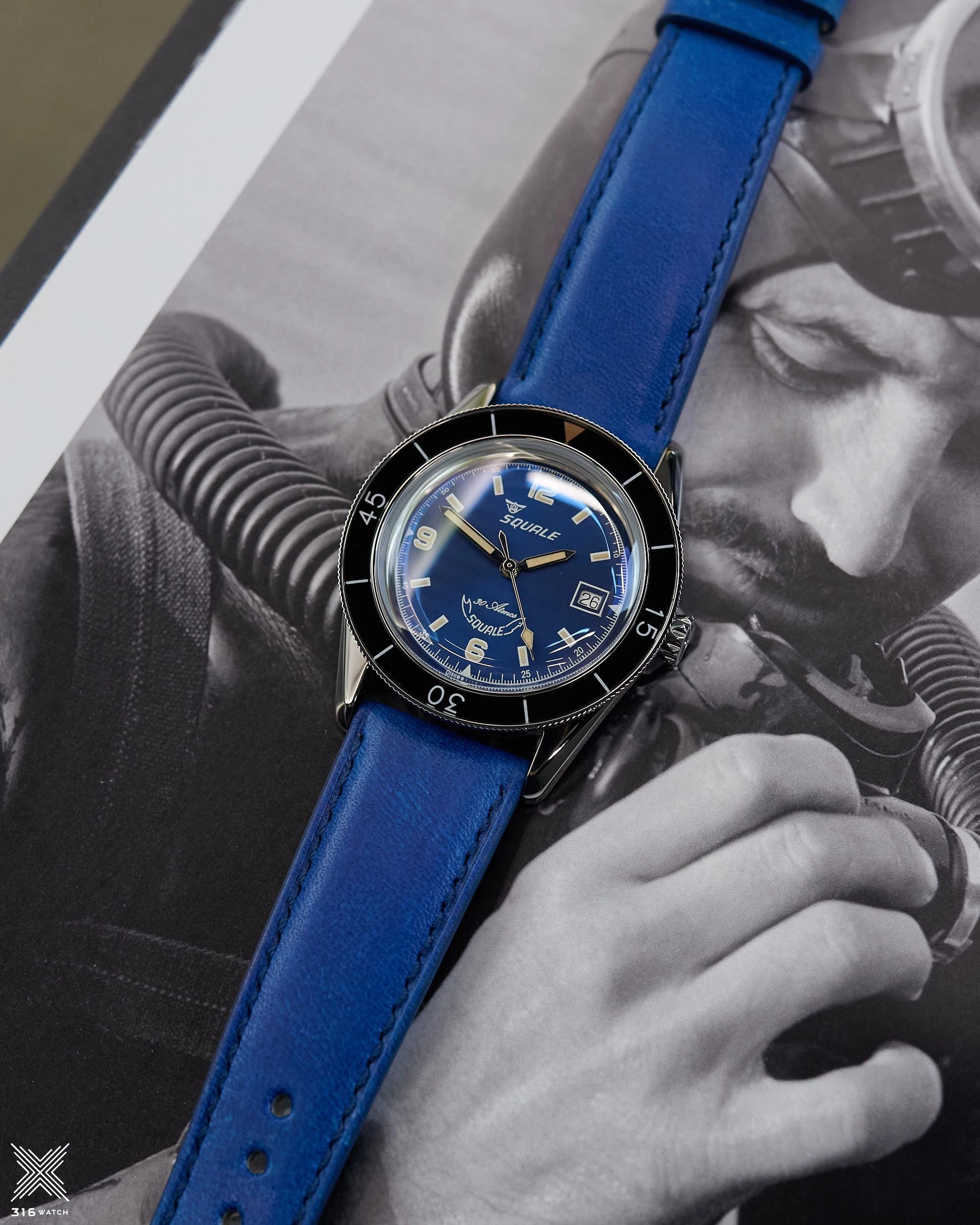 Squale Sub-39 Blue SUB-39BL.PB